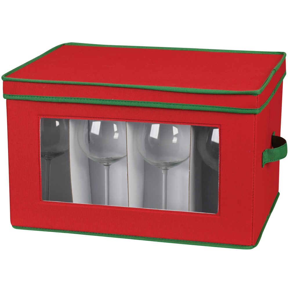 Household Essentials Stemware Storage Box