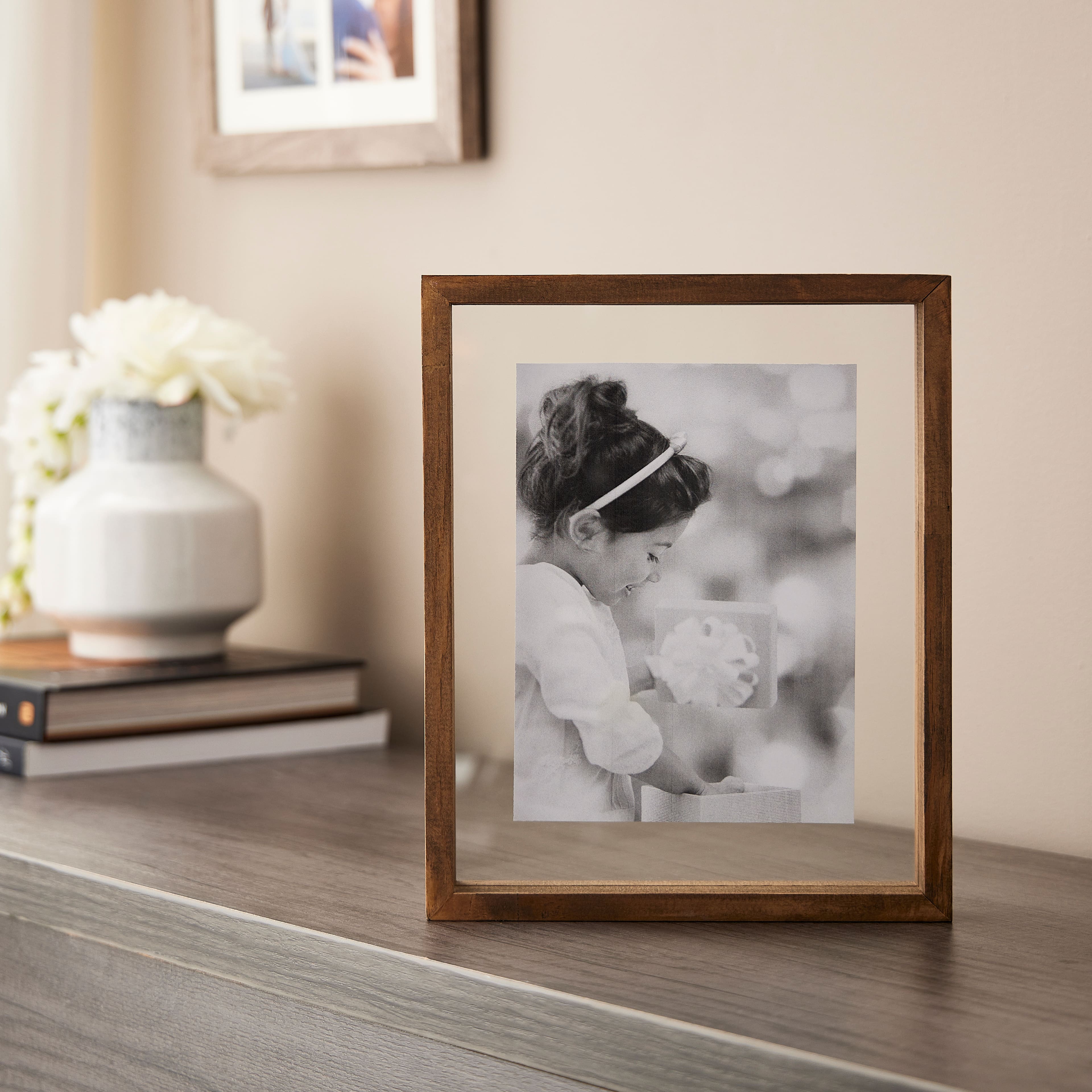 White 8 x 10 Float Frame, Expressions™ by Studio Décor®