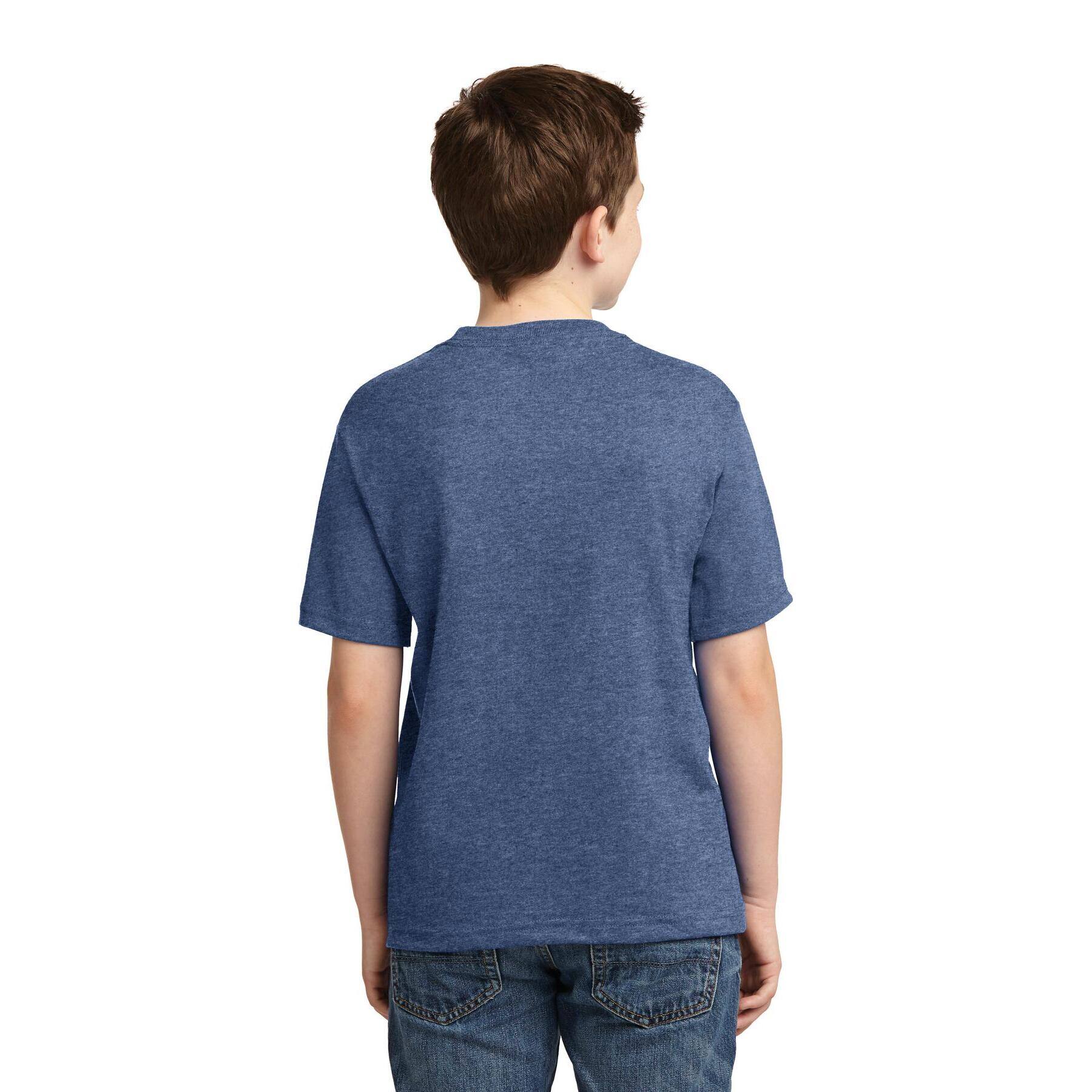 JERZEES® Dri-Power® Heathered Youth 50/50 Cotton/Poly T-Shirt