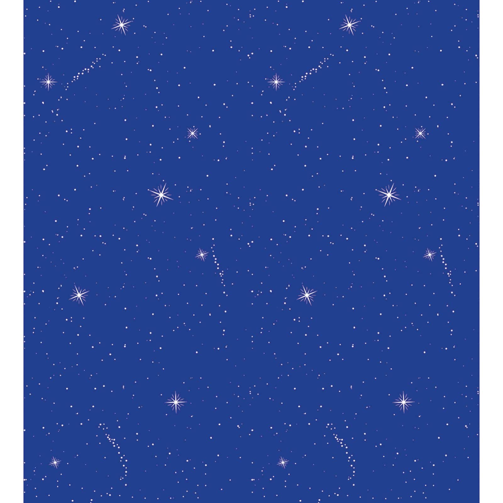 Fadeless Bulletin Board Art Paper Night Sky / 12' x 48