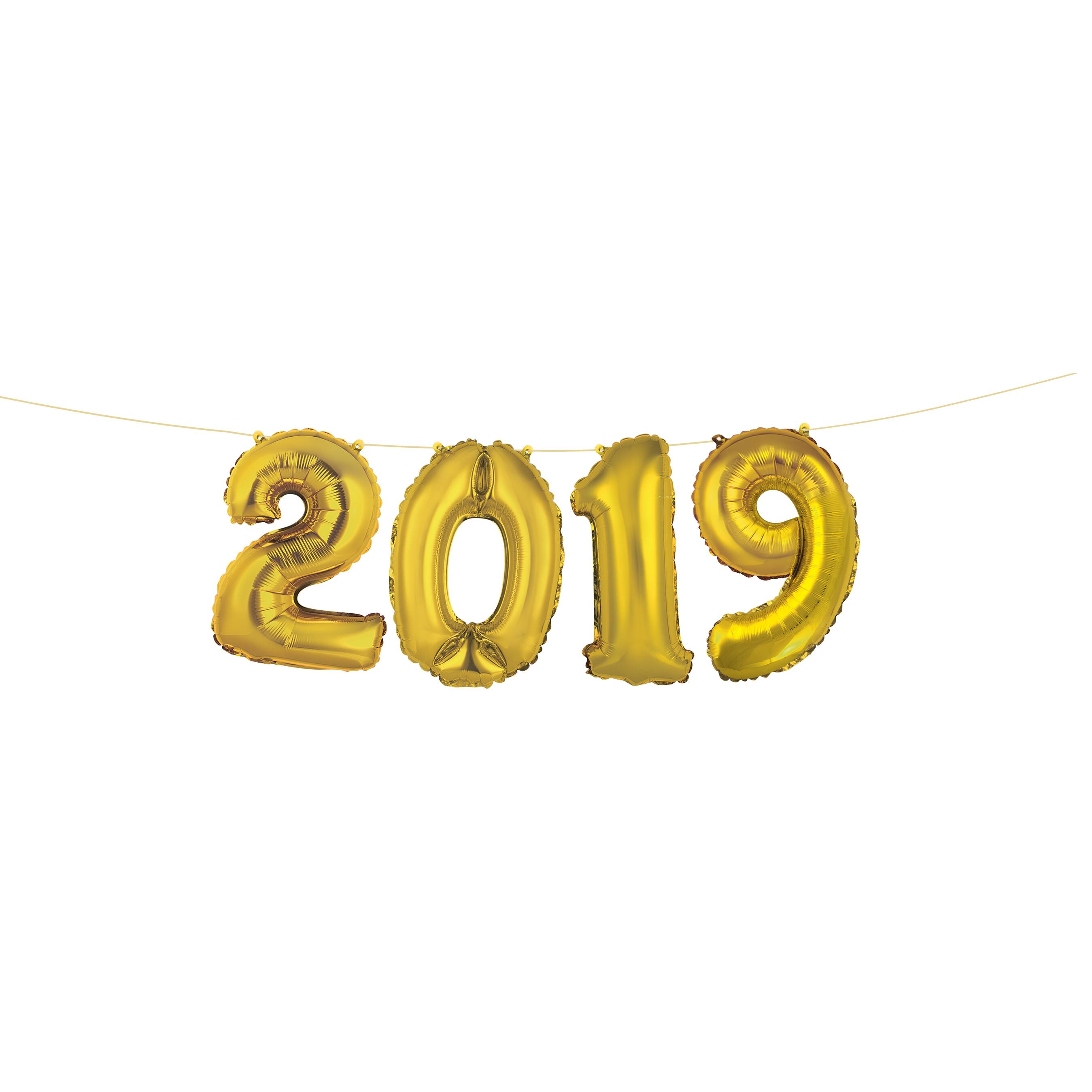 Gold 2019 Balloon Garland Gold Graduation Party Decorations