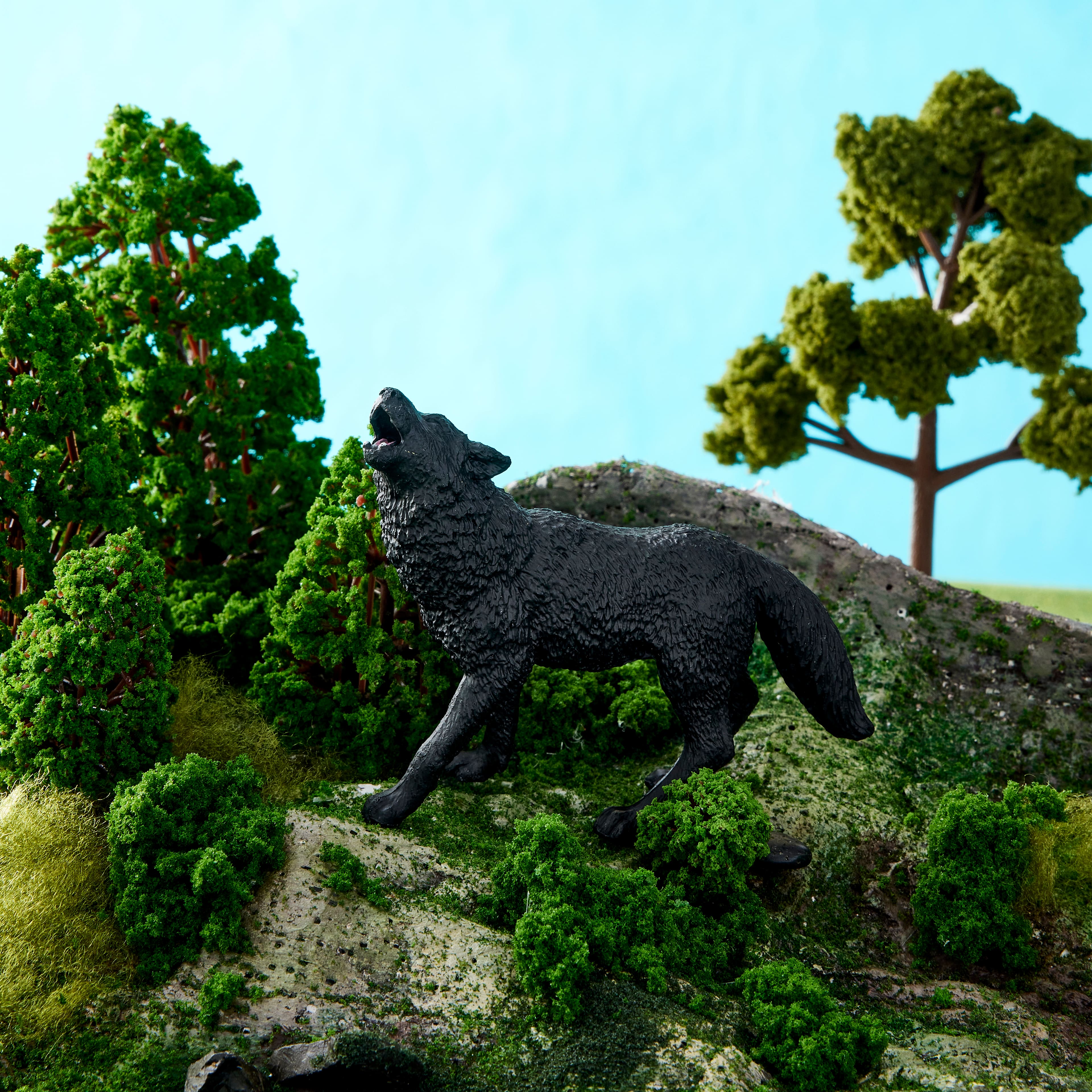 Safari Ltd® Wild Safari® North American Wildlife Black Wolf