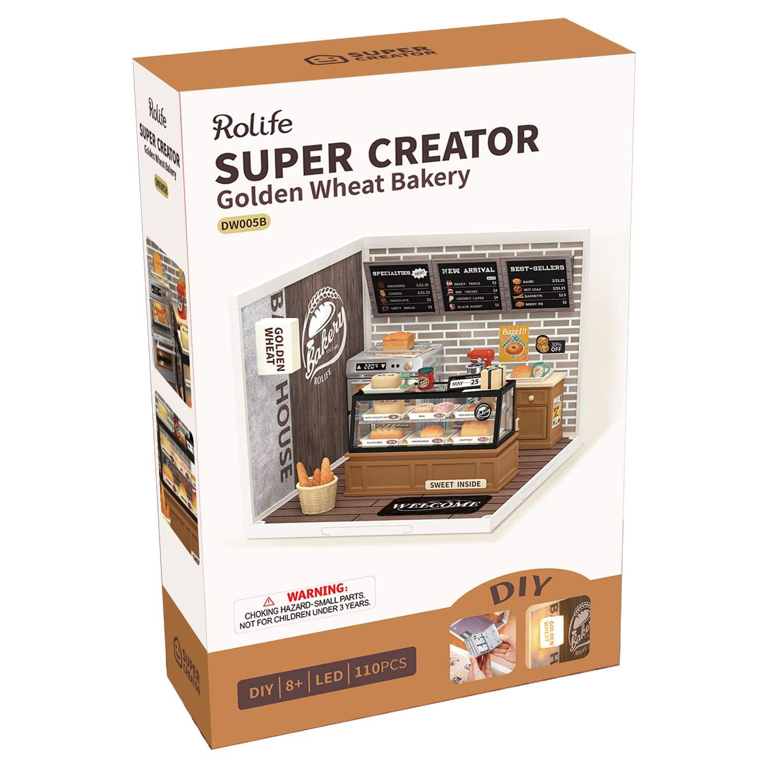 Rolife&#xAE; Super Creator Golden Wheat Bakery