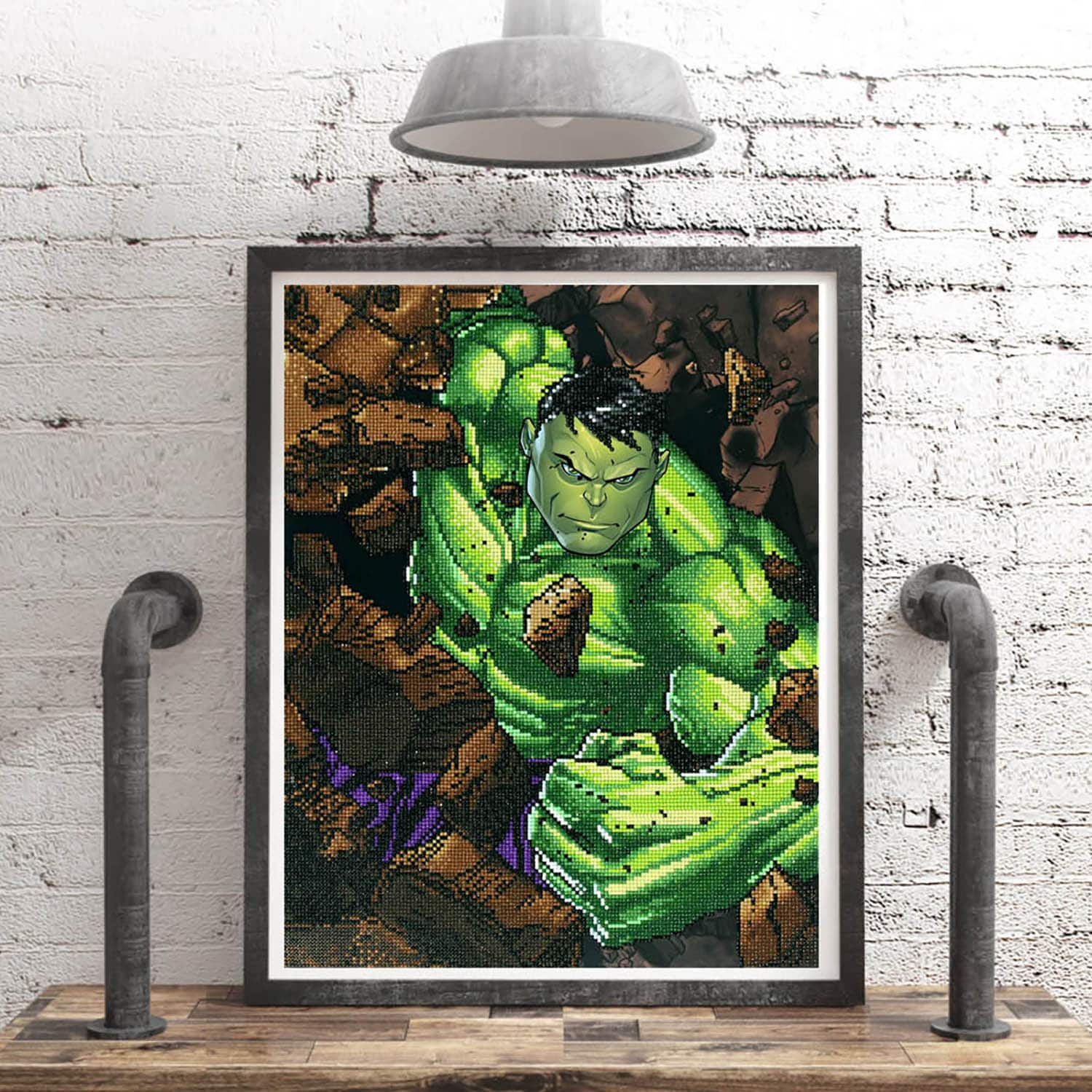 Camelot Dotz Hulk Smash Diamond Painting Kit