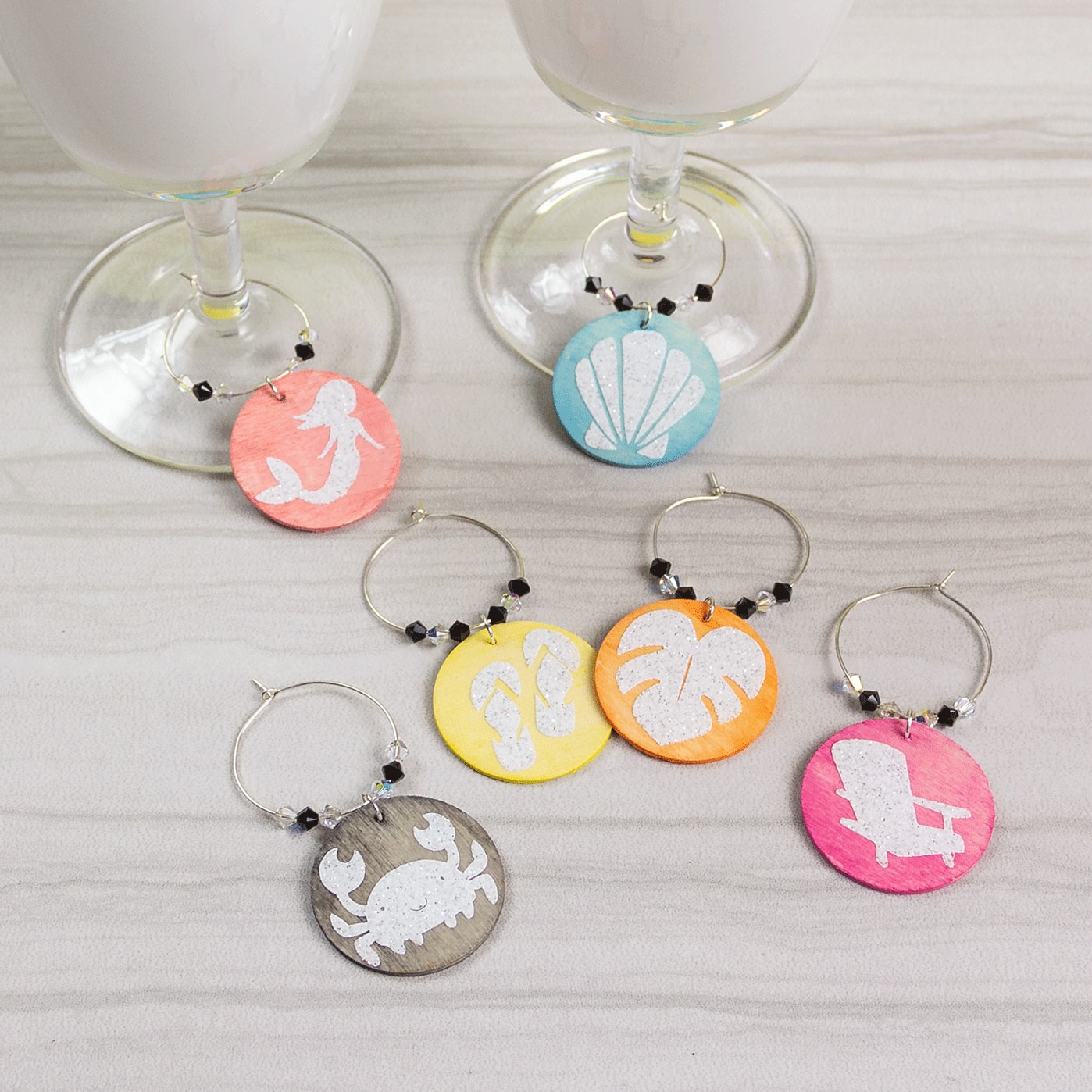 Summer Wine Charms