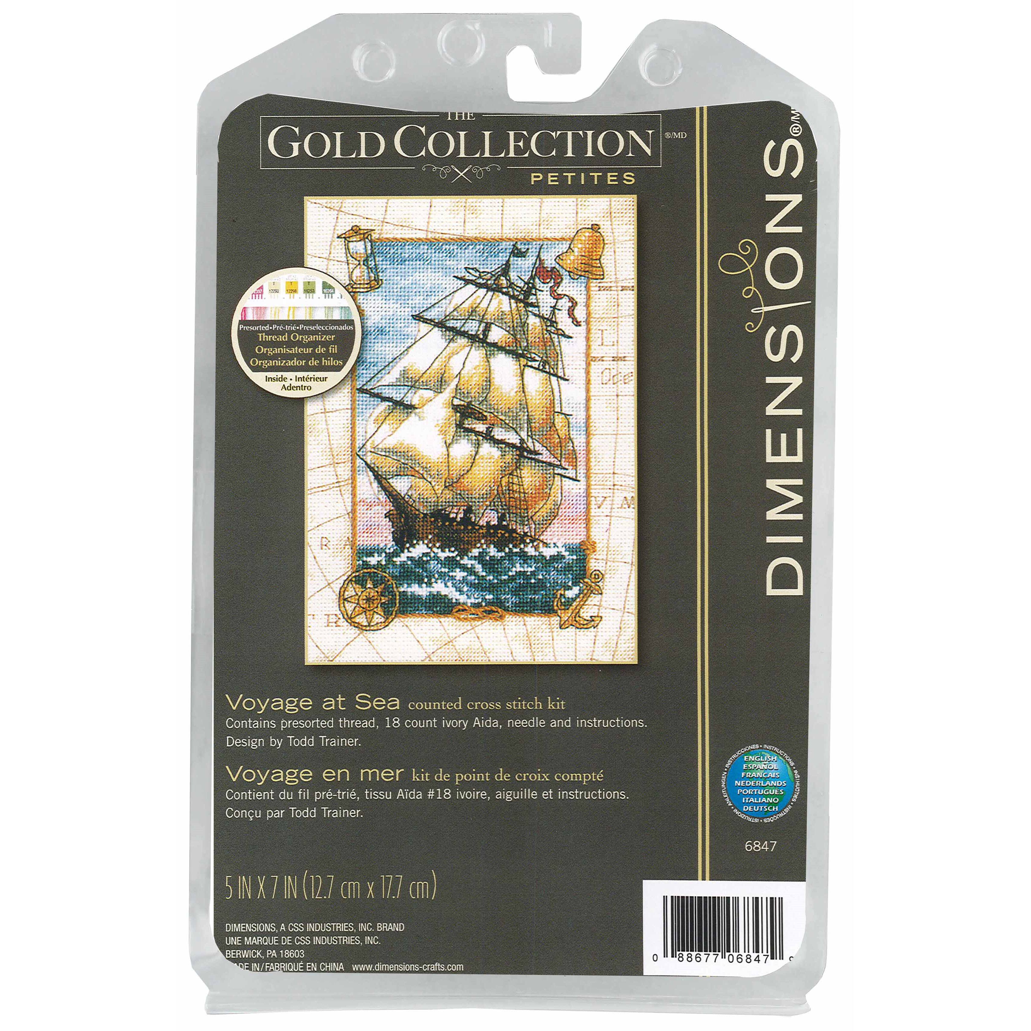 Dimensions Voyage At Sea Cross Stitch Kit - D615926S - Arts and Crafts Get the Dimensions Voyage At Sea Cross Stitch Kit  sku D615926S