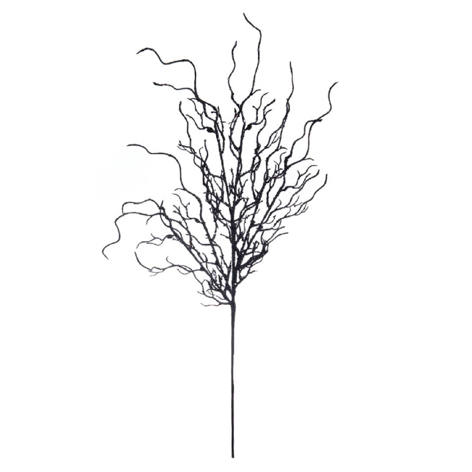 27" Black Glitter Twig Pick by Ashland®