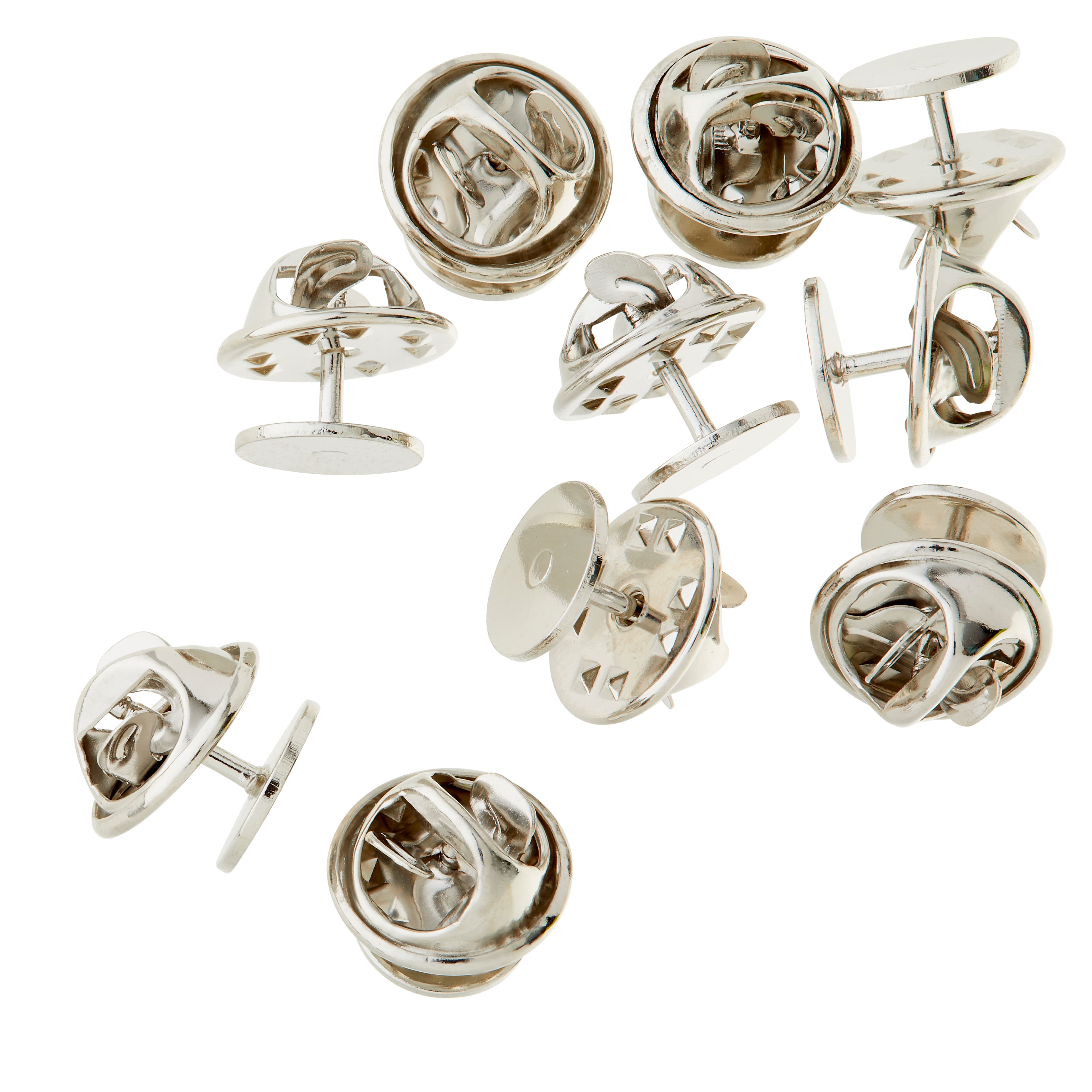 Adhesive Pin Backs Stainless Steel Corsage Channel And Brooch Diamond Pin  Corsage Lapel Pin Set Vintage