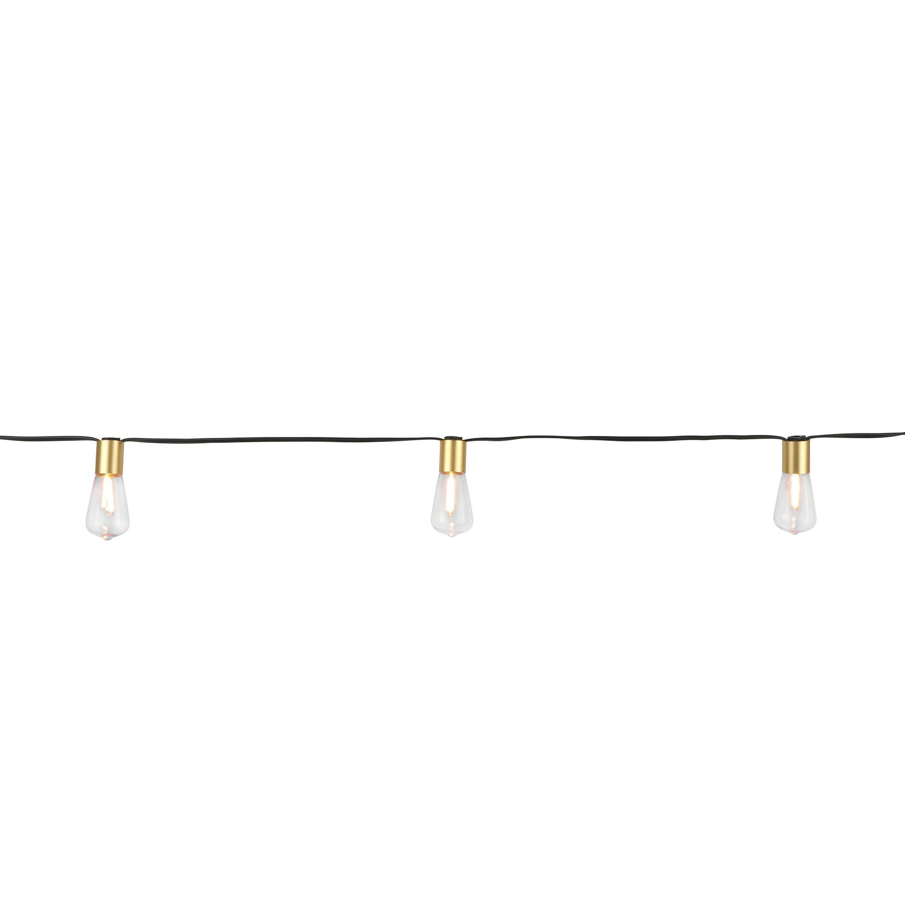 12ct. Gold Tube Warm White LED String Lights by Ashland&#xAE;