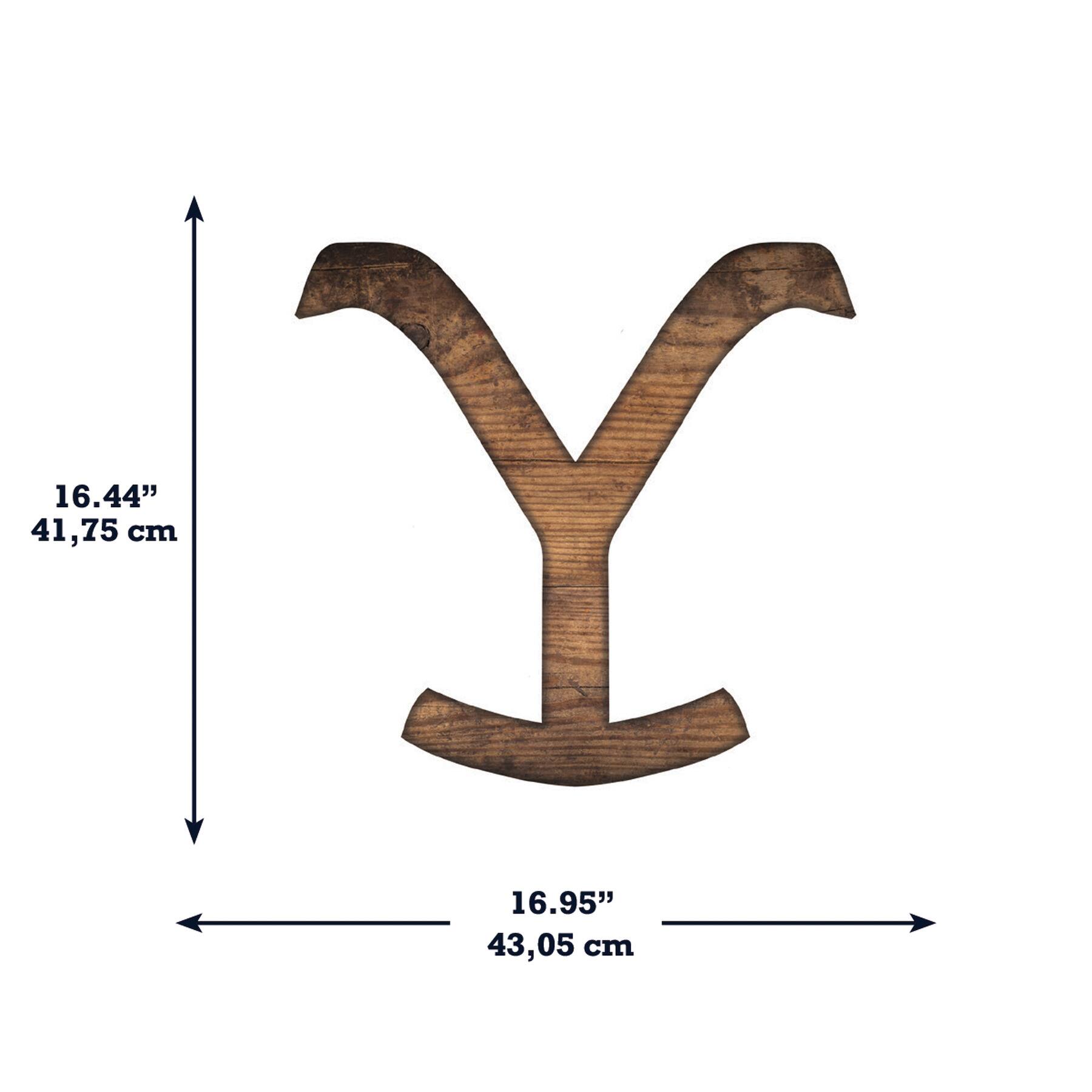 RoomMates Yellowstone Dutton Ranch Logo Giant Peel & Stick Wall Decals
