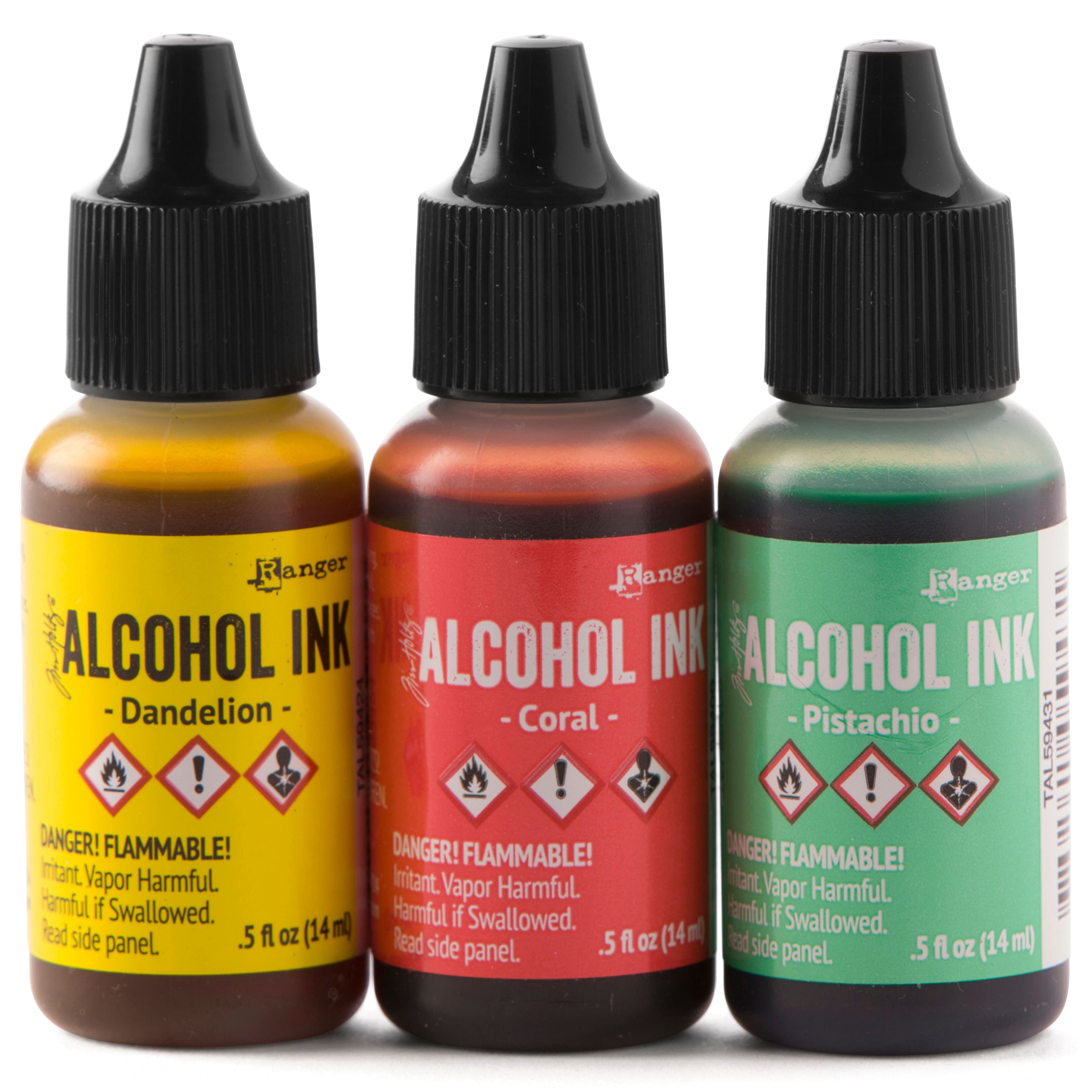 6 Packs: 3 ct. (18 total) Ranger Tim Holtz® Alcohol Ink Kit, Key West