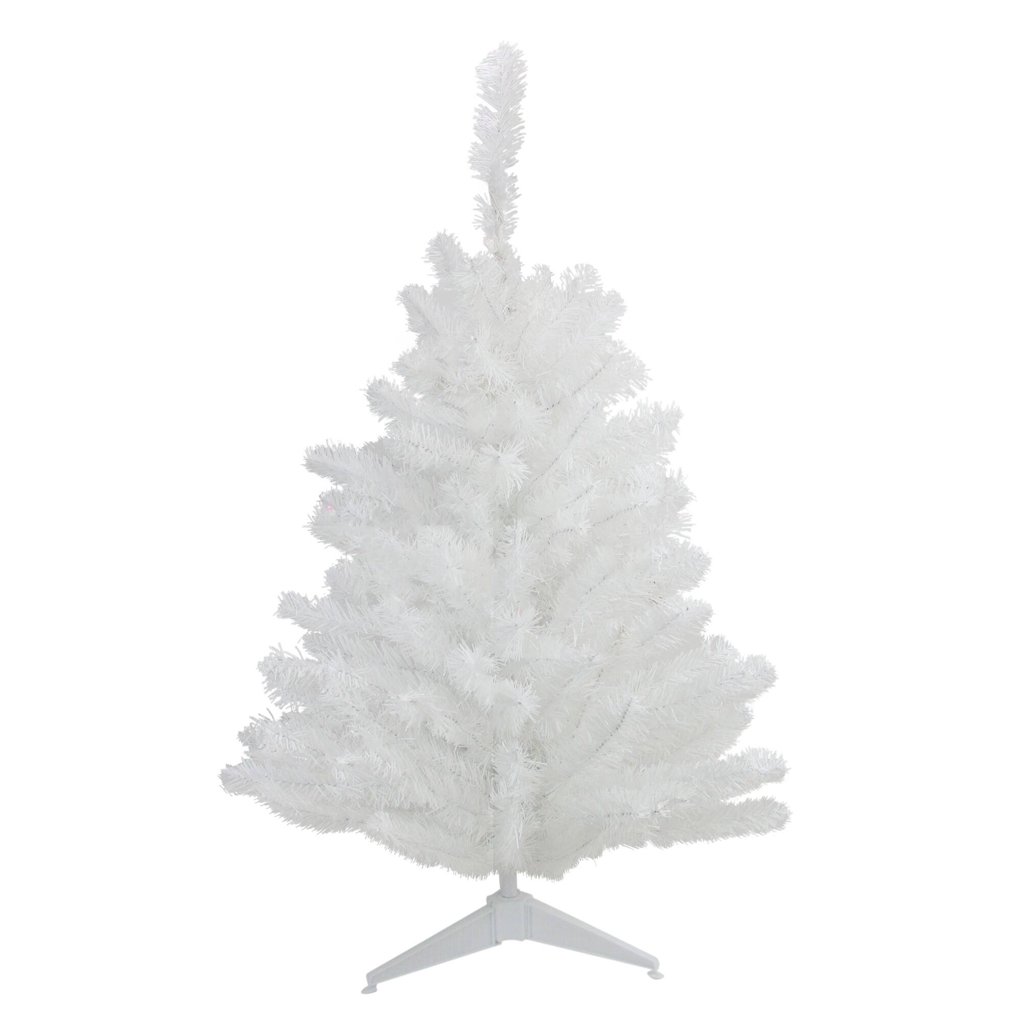 2ft. Unlit Medium Snow White Pine Artificial Christmas Tree 