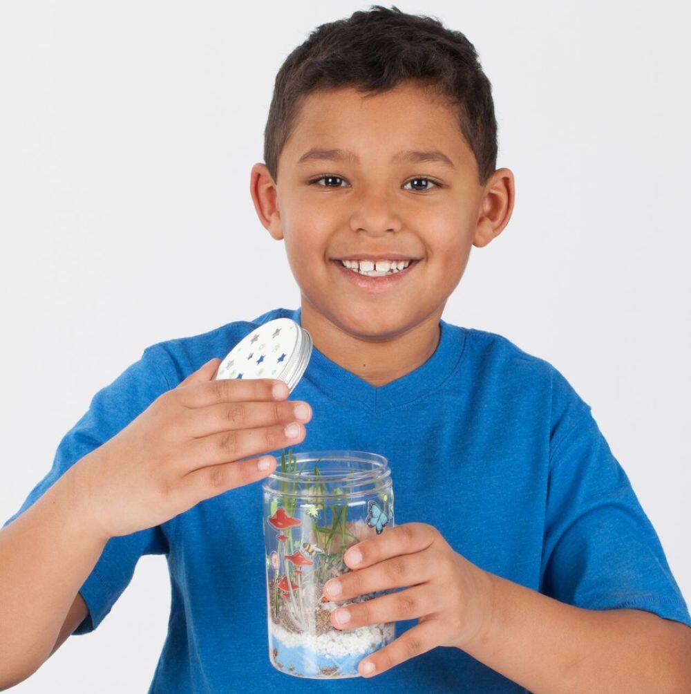 12 Pack: Creativity for Kids&#xAE; Grow N&#x27; Glow Terrarium