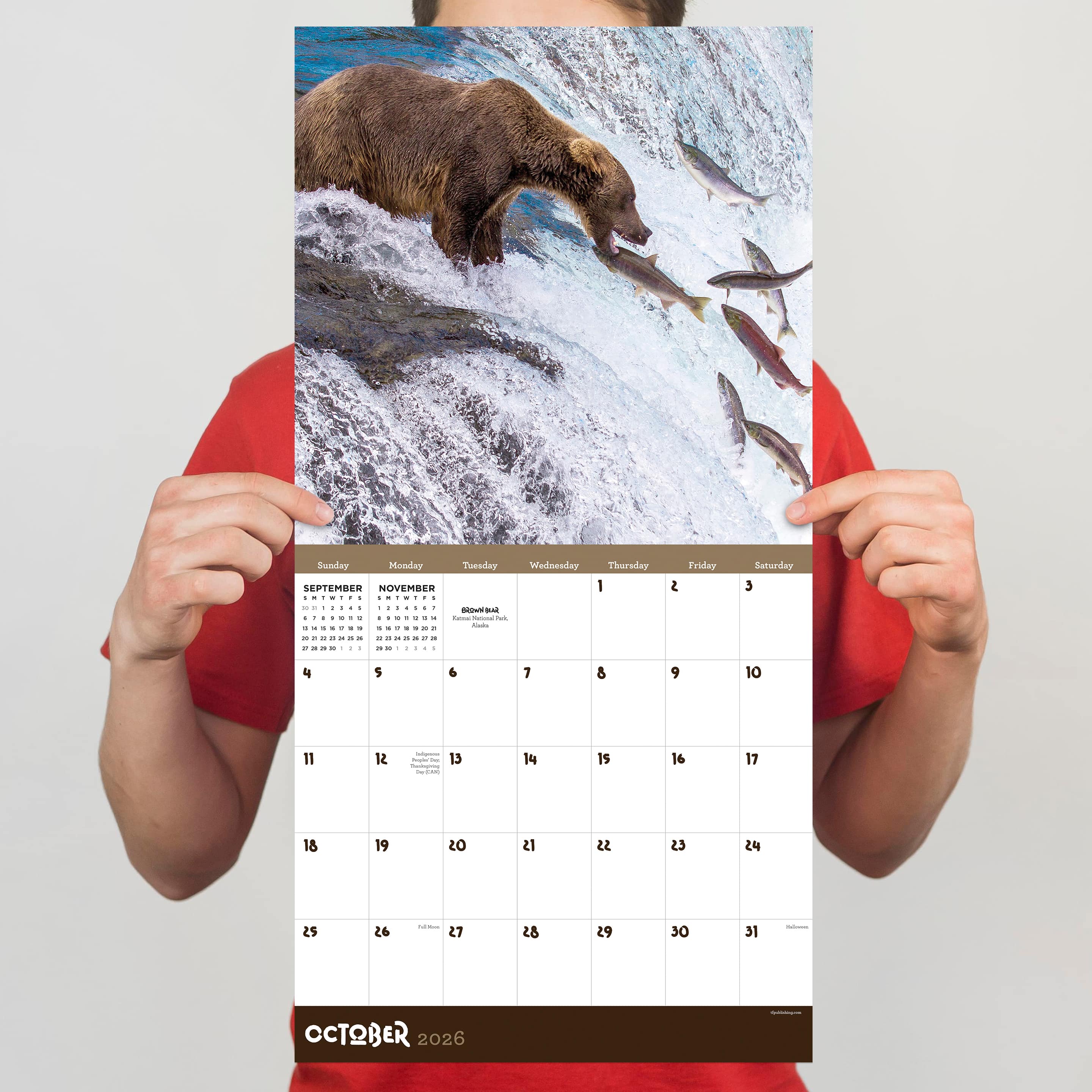 2026 Wild Wall Calendar