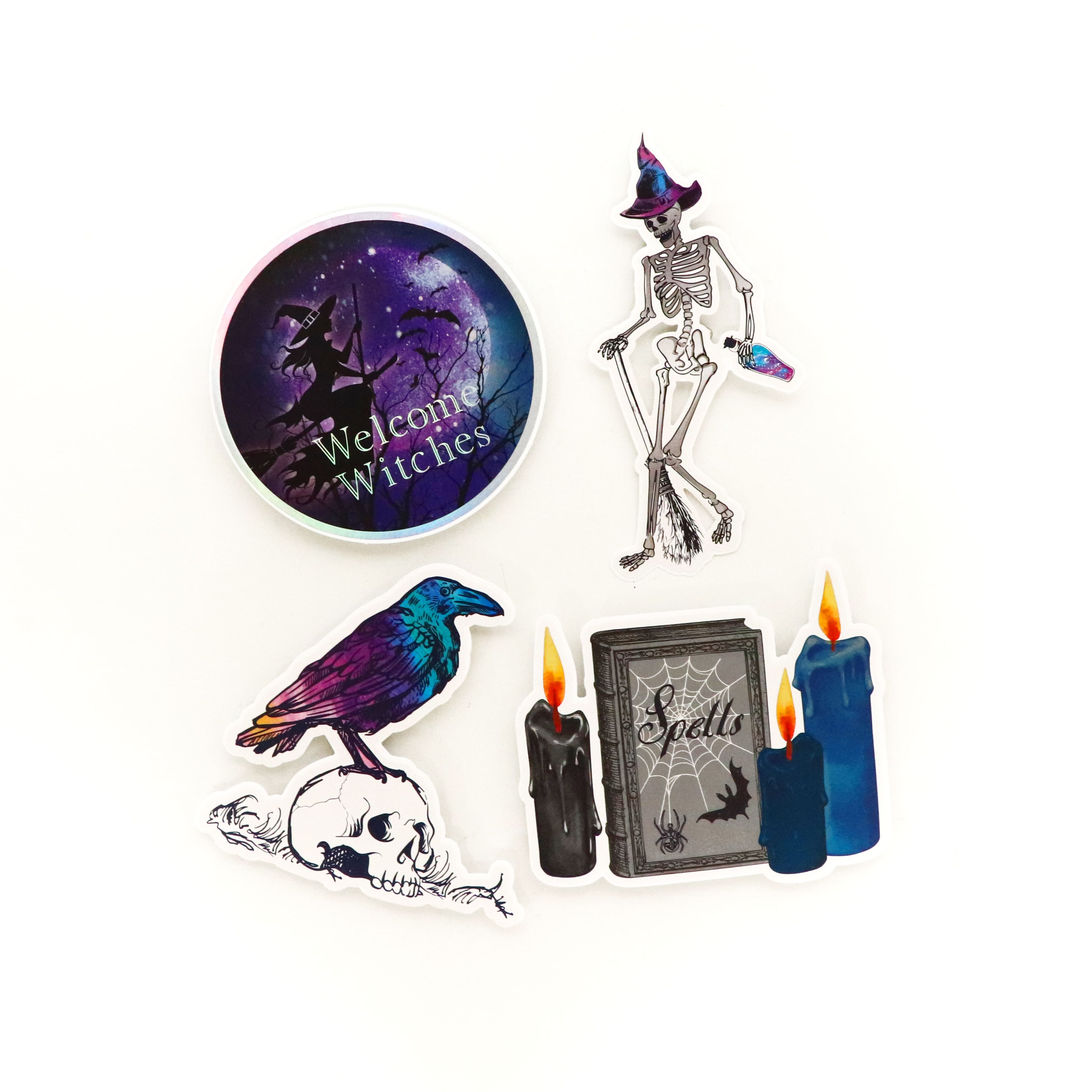 Iridescent Moon Vinyl Die-Cut Stickers by Recollections&#x2122;