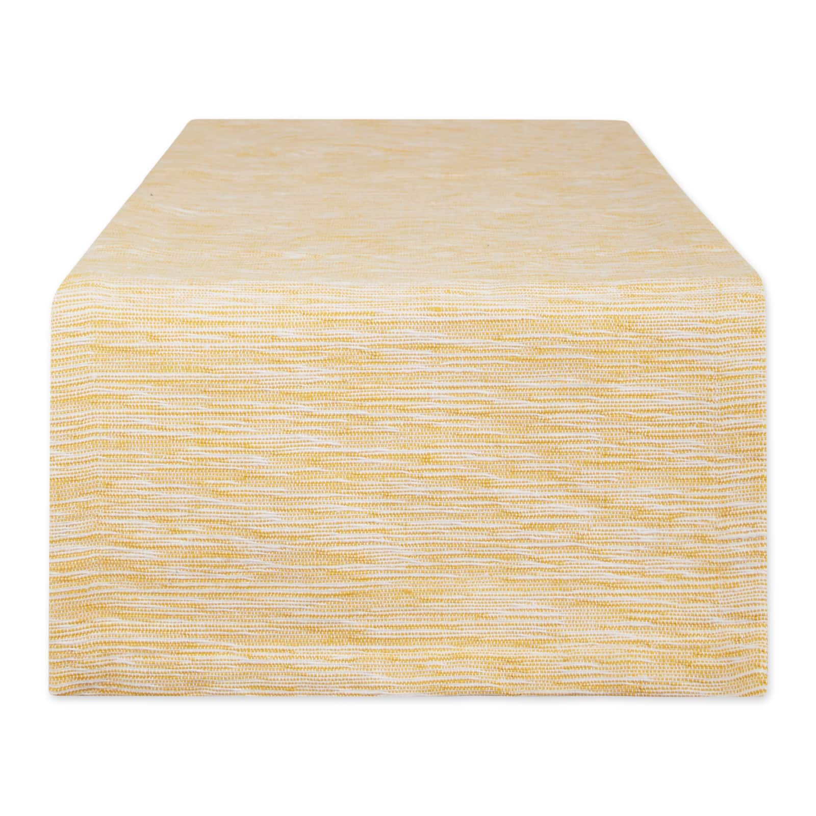 DII® 72" Tonal Recycled Cotton Slubby Rib Table Runner