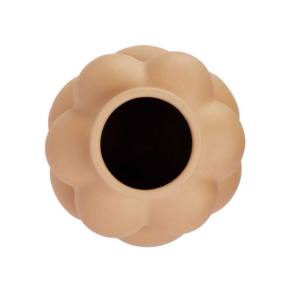 Hello Honey® Bloomingville 14.5" Sand Finish Stoneware Formed Bubble Vase