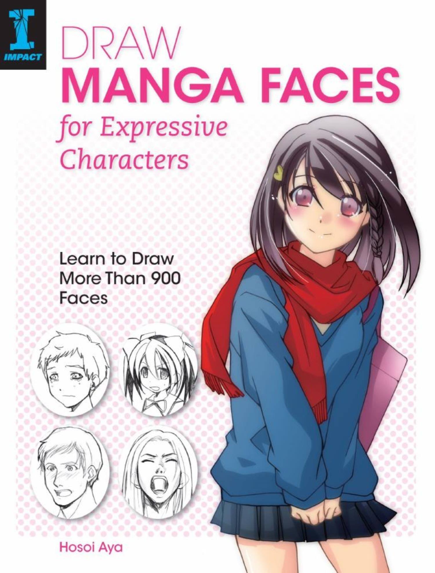 Draw-Manga-Faces-for-Expressive-Characters-Learn-to-Draw-More-Than-900-Faces