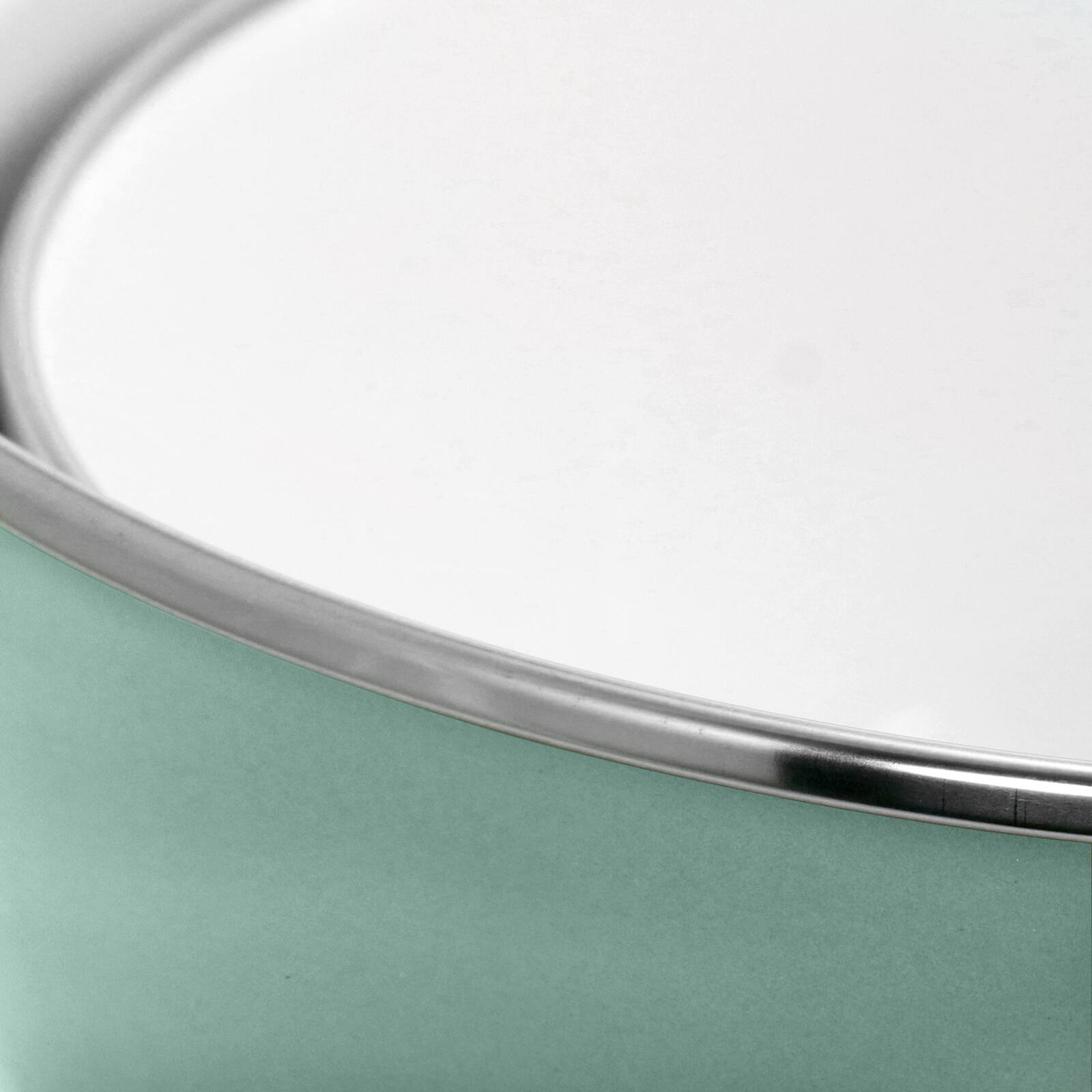 Gibson Home® Plaza Cafe Sky Blue 3-Piece Stackable Nesting Mixing Bowl Set with Lids