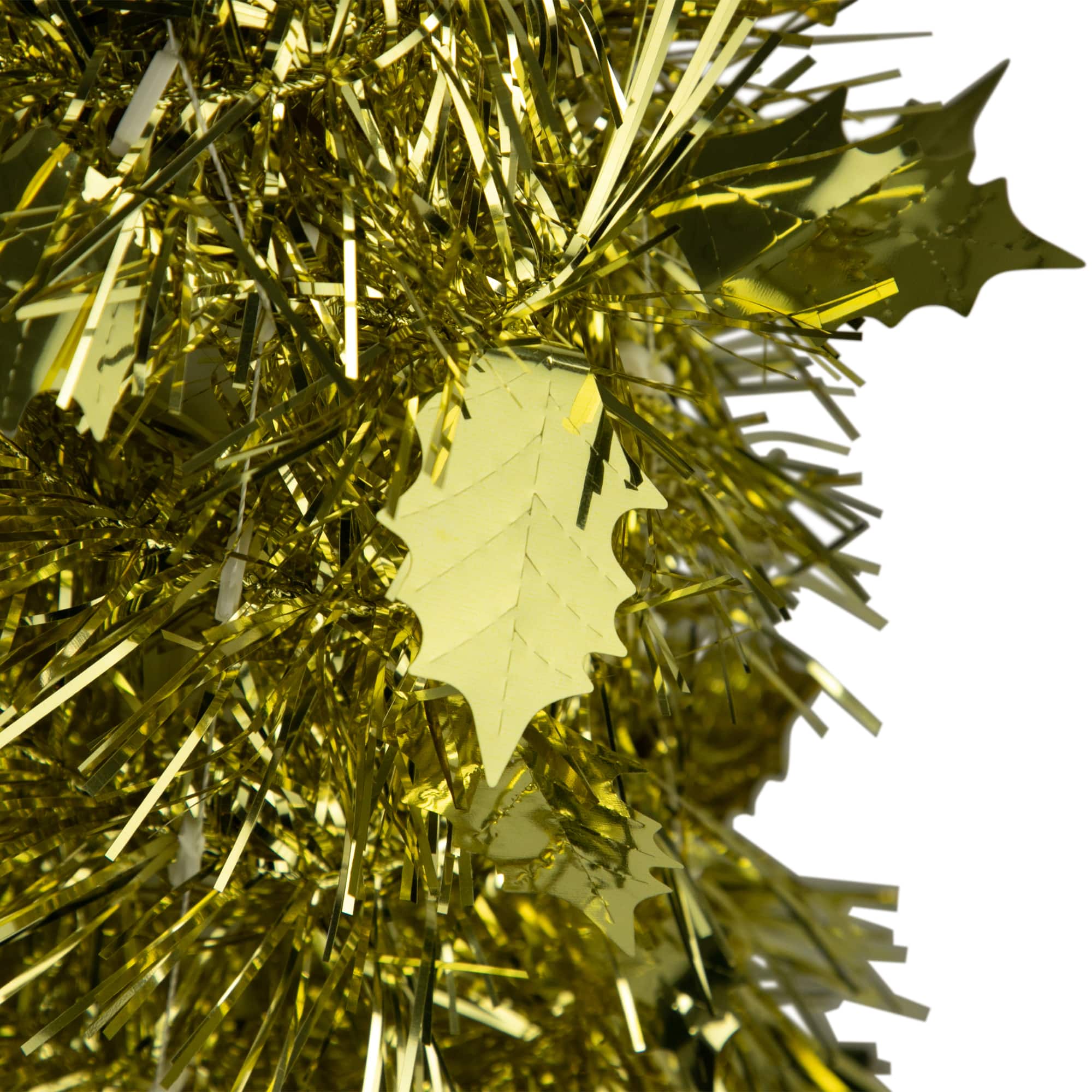 4 ft. Unlit Gold Tinsel Pop-Up Artificial Christmas Tree