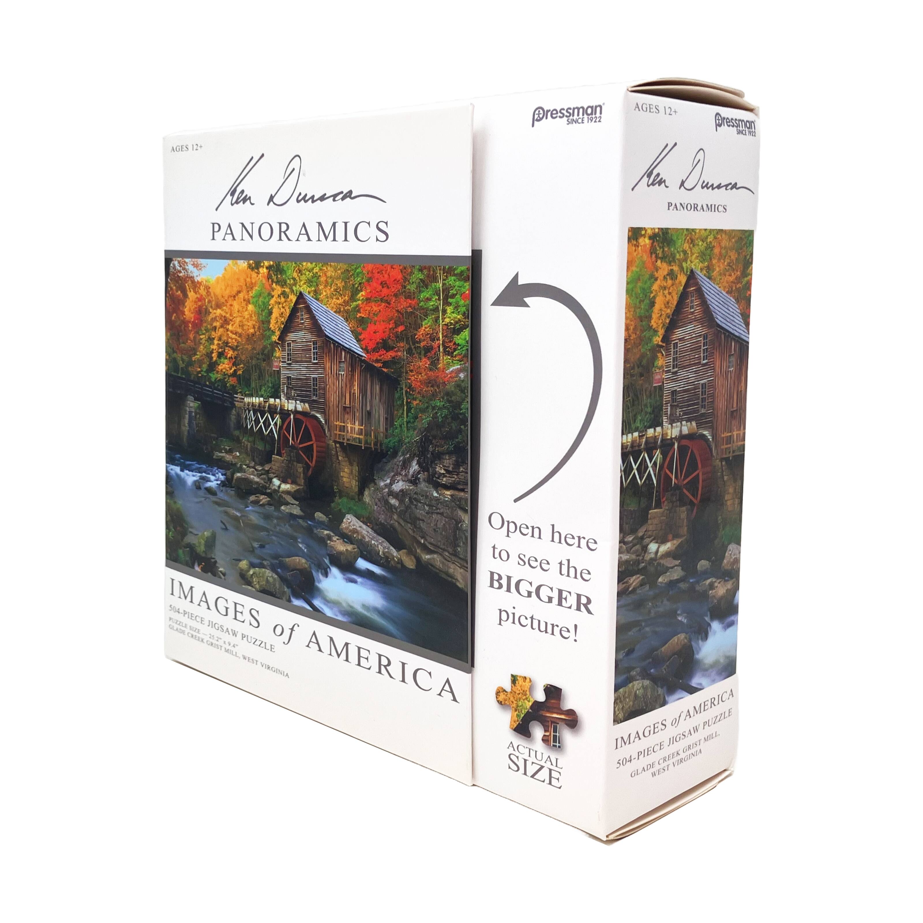 Ken Duncan Panoramics: Images of America - Glade Creek Grist Mill, West Virginia: 504 Pcs