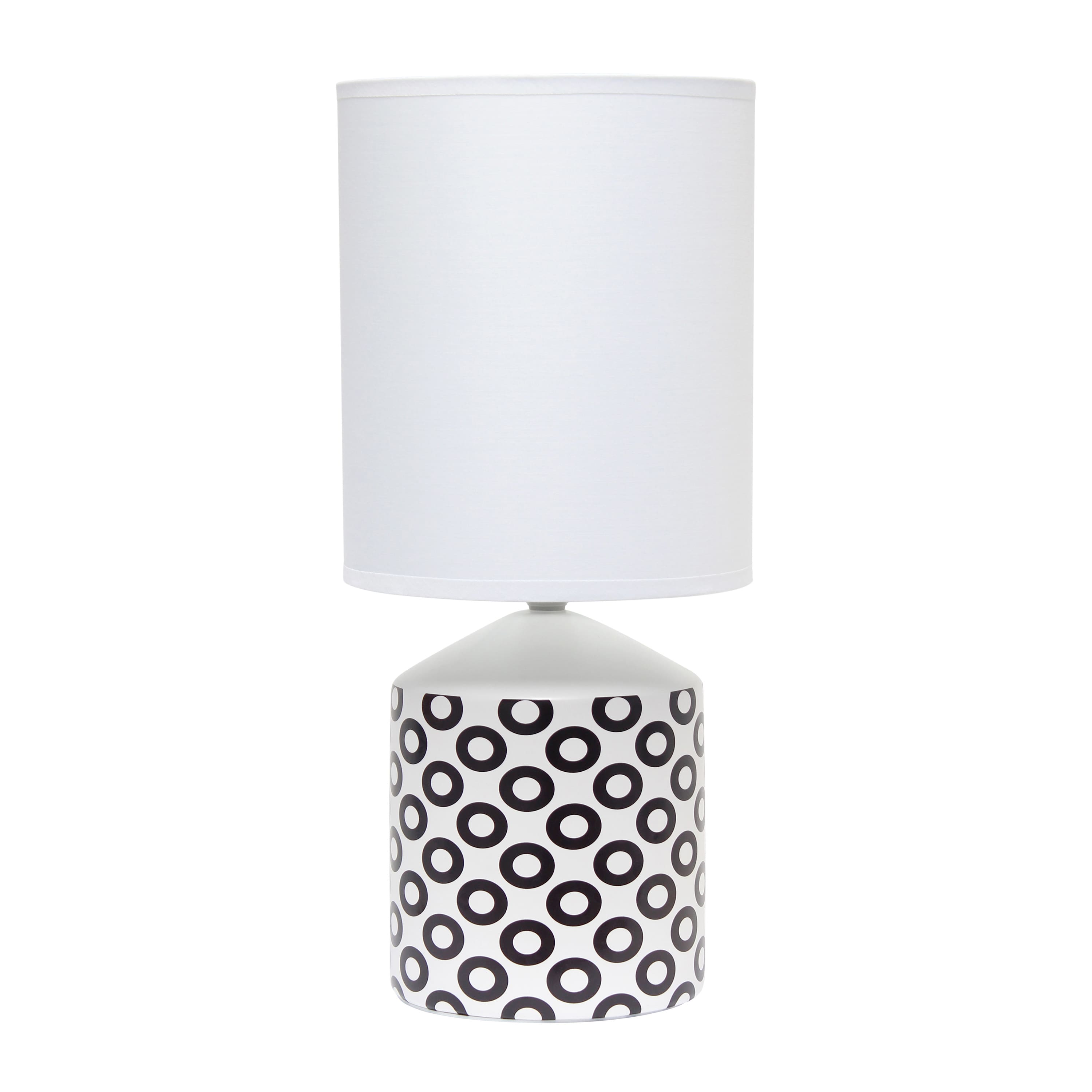 Simple Designs 18.5" Fresh Prints Table Lamp