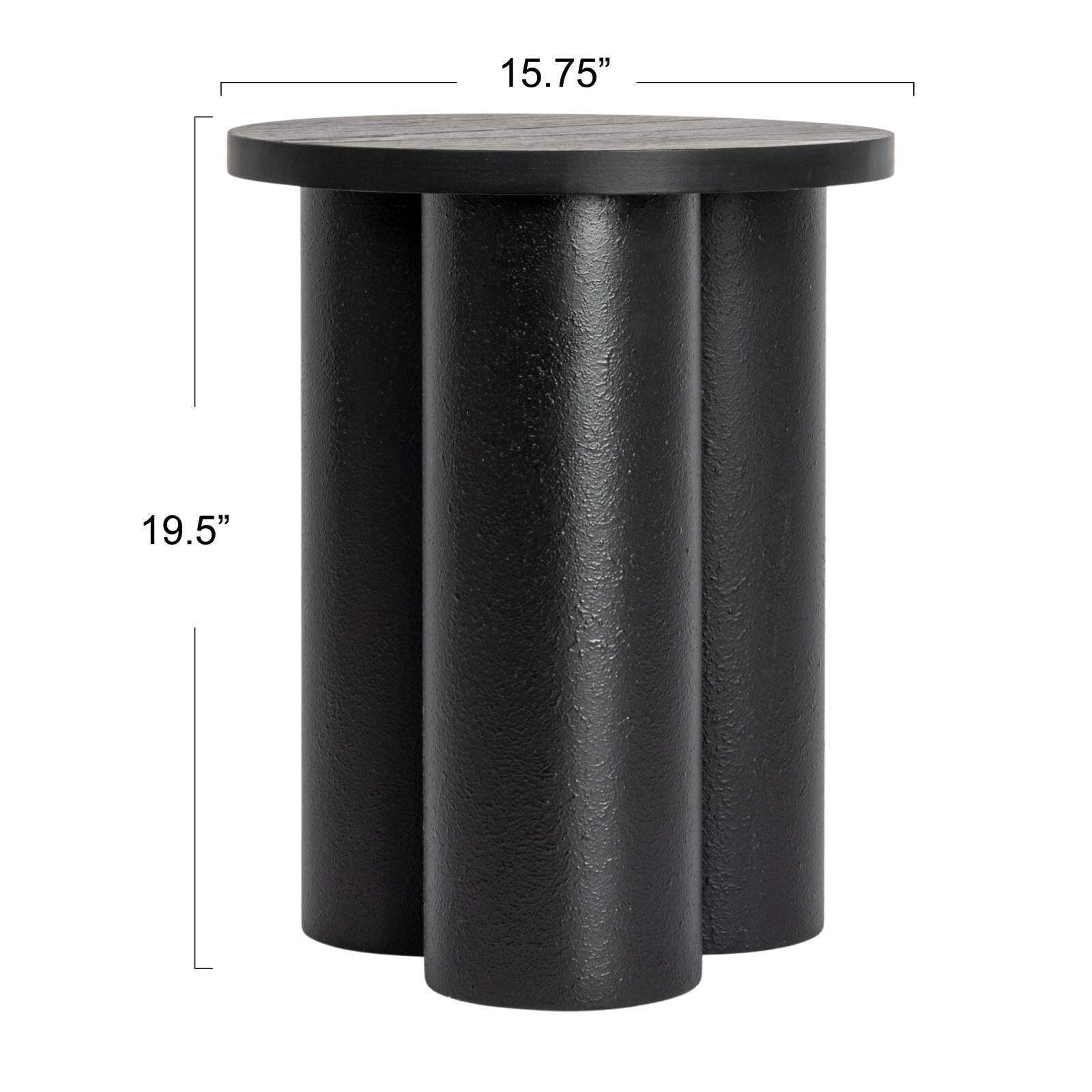 Hello Honey&#xAE; Round 3-Column End Table