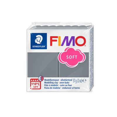 La Casa del Artesano-Arcilla polimerica pasta de modelar FIMO Soft *57grs.  color White Blanco 0