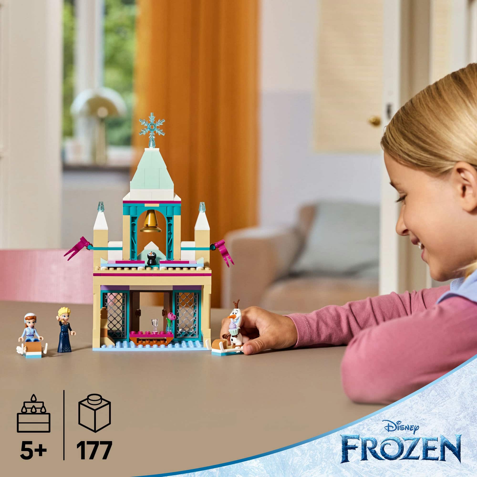 LEGO® Disney Frozen Arendelle Frozen Castle Building Playset 43265