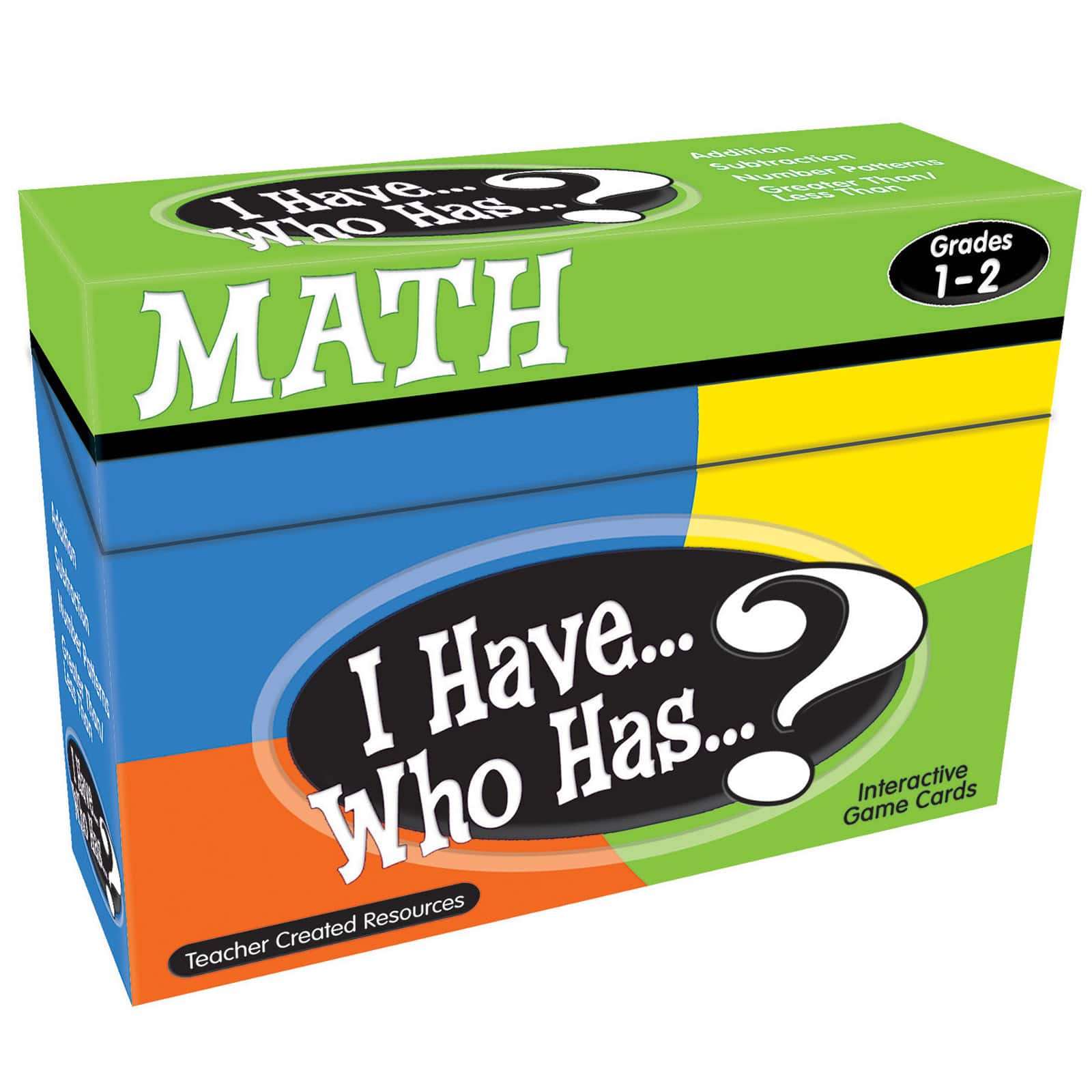 I Have... Who Has...? Math Games, Grades 1-2 By Teacher Created Resources | Michaels®