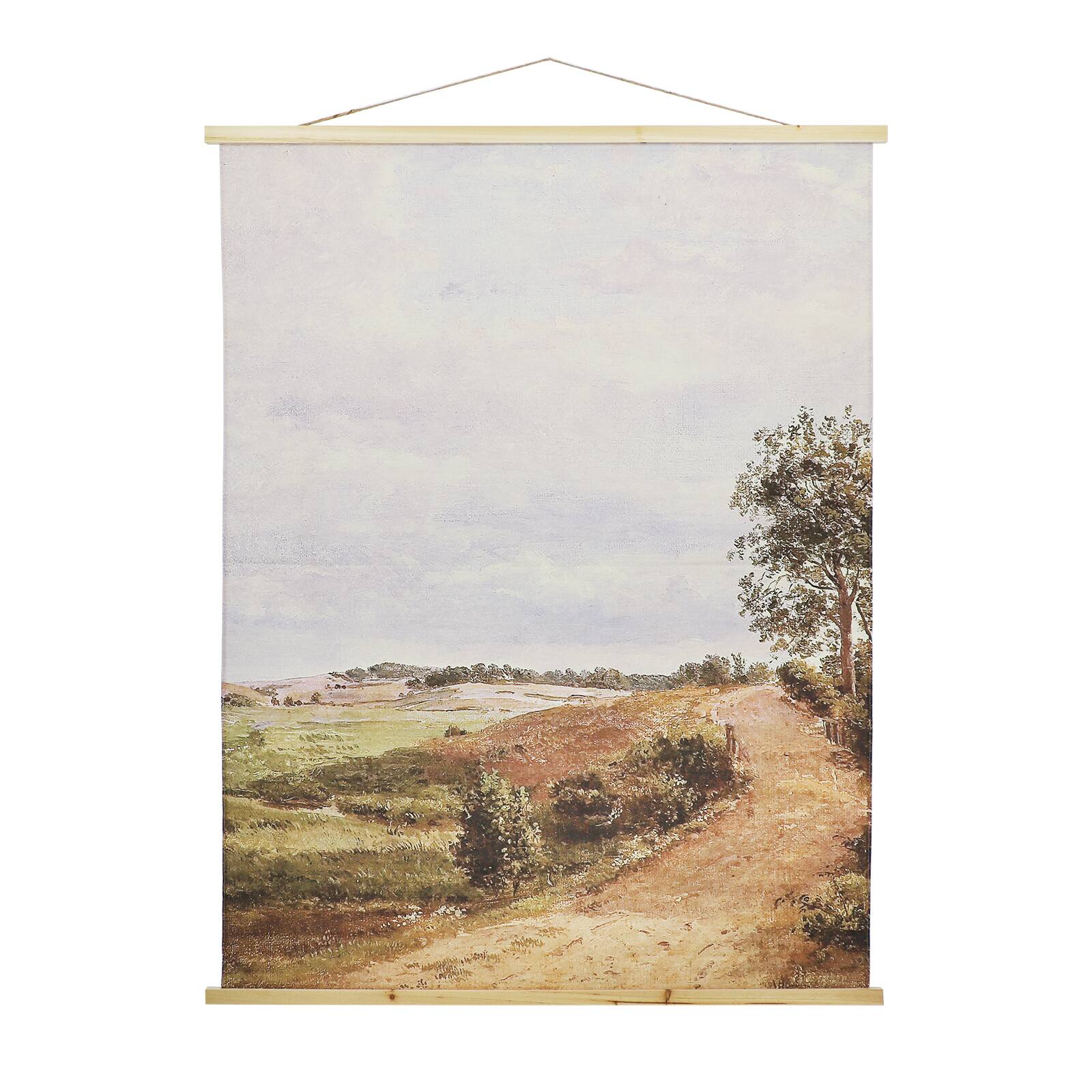 D&#xE9;coration murale avec paysage de chemin flanqu&#xE9; de buissons de 150,1&#xA0;cm d&#x2019;Ashland