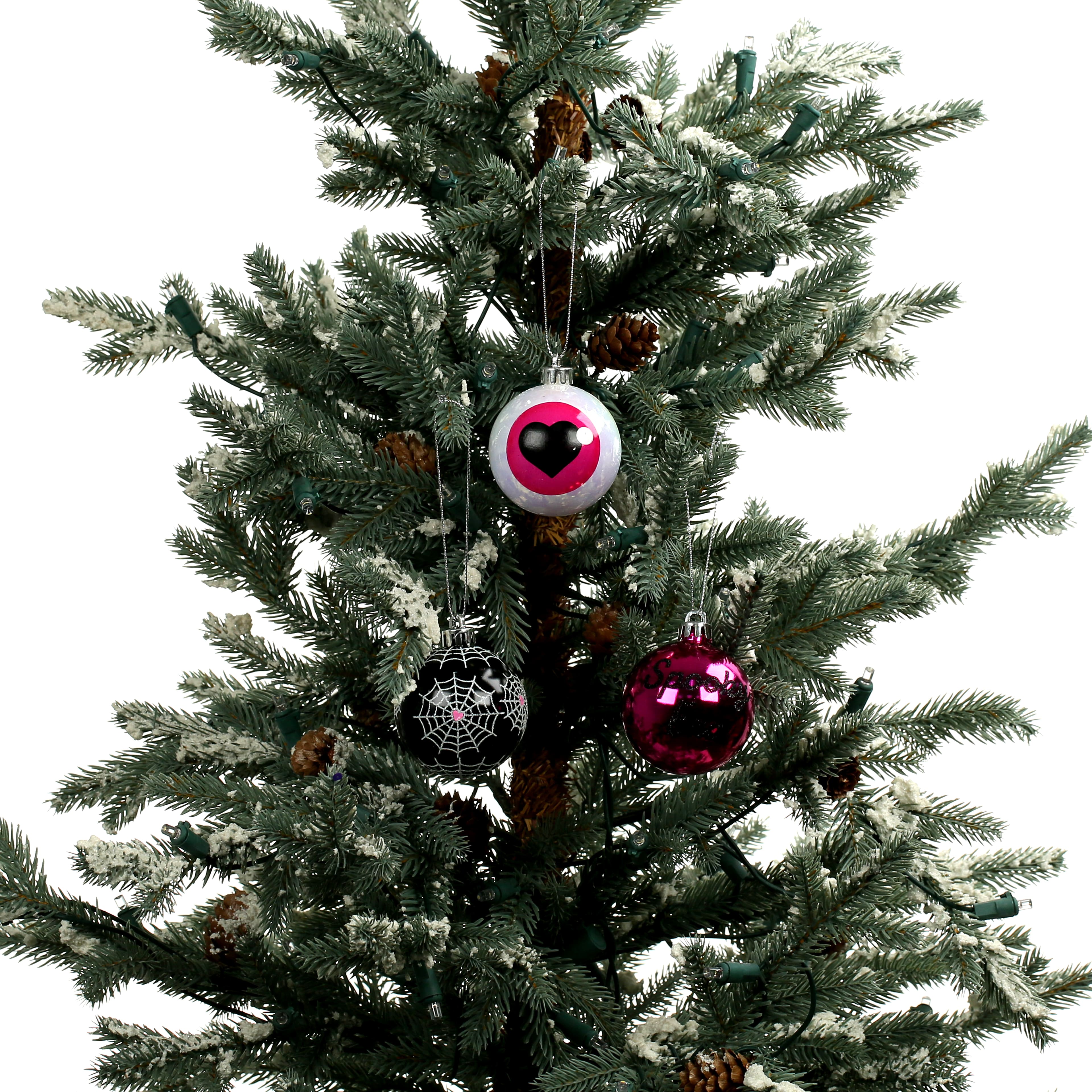 2.25" Pink & Black Ornament Set by Ashland®