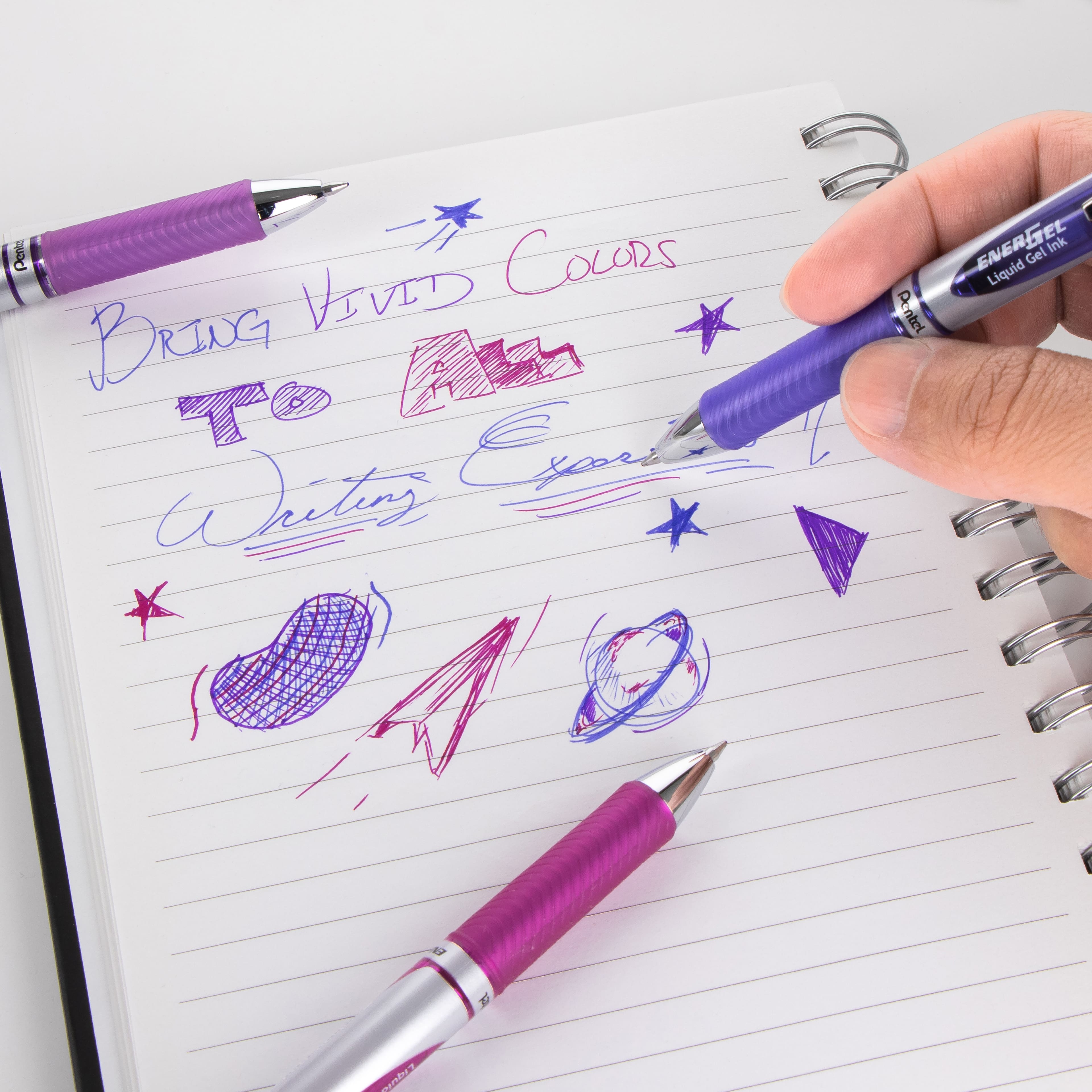 Pentel&#xAE; EnerGel RTX 0.7mm Retractable Liquid Gel Pens, 3ct.