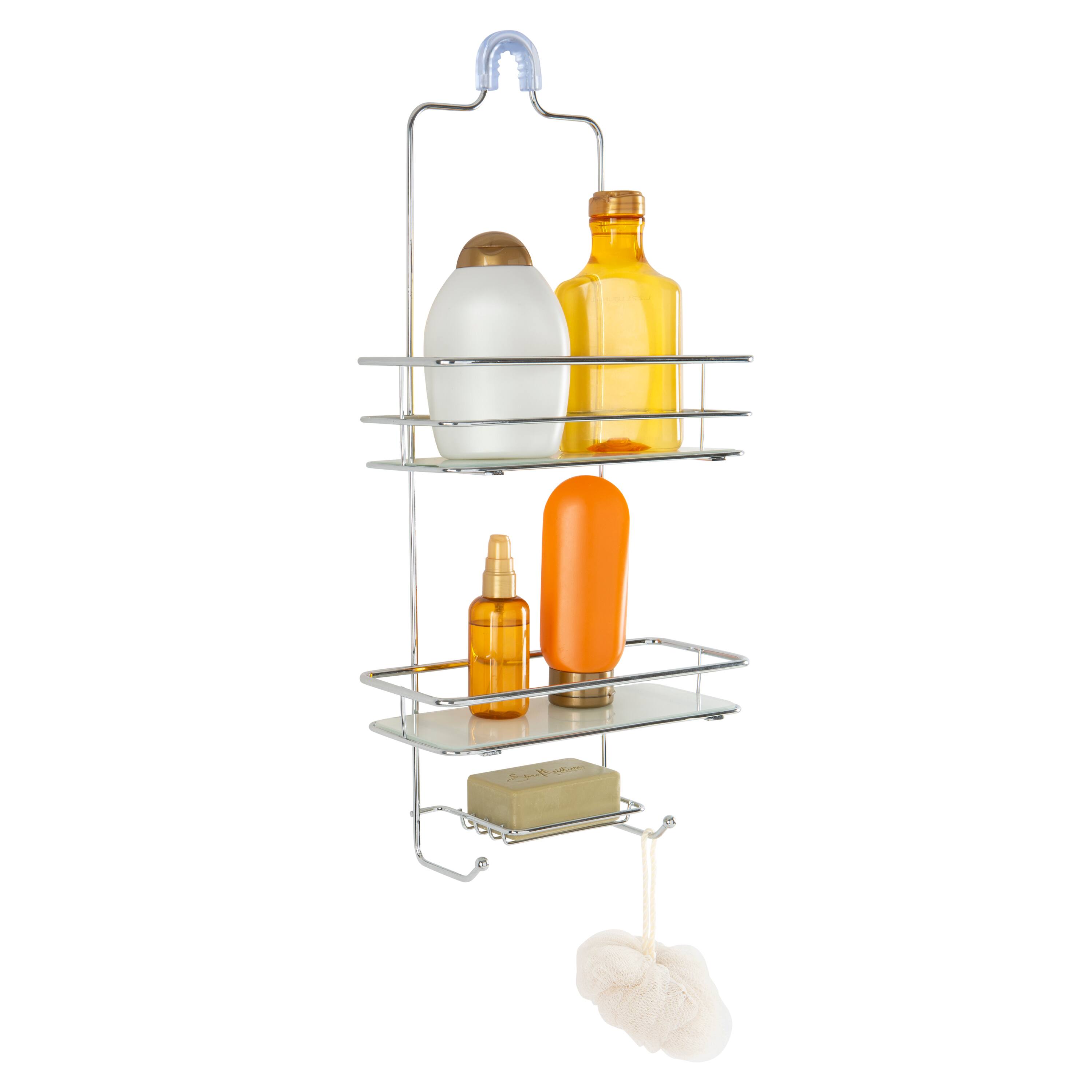 Elle Décor Limoges Collection Chrome Shower Caddy