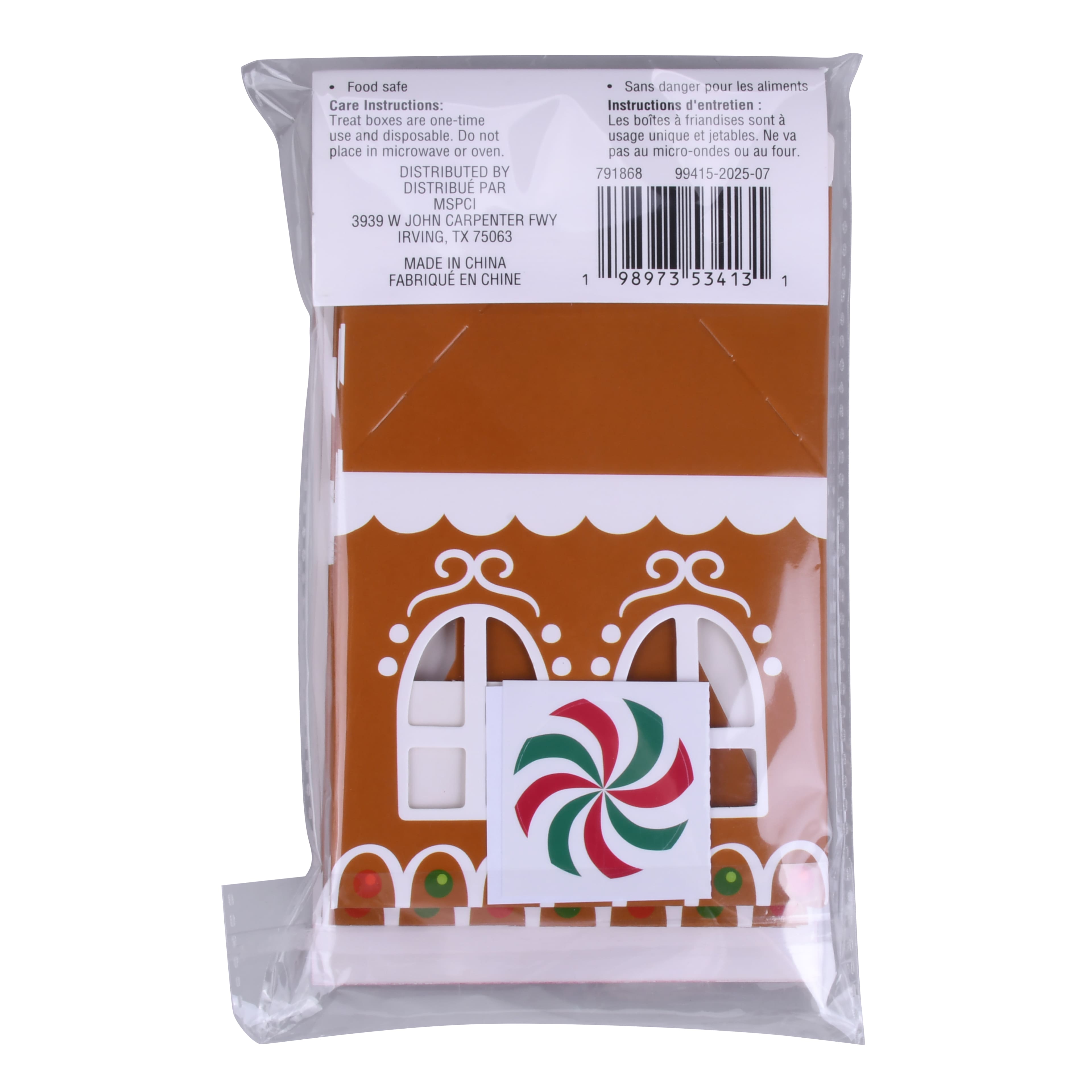 Gingerbread House Treat Boxes, 2ct. by Makery™