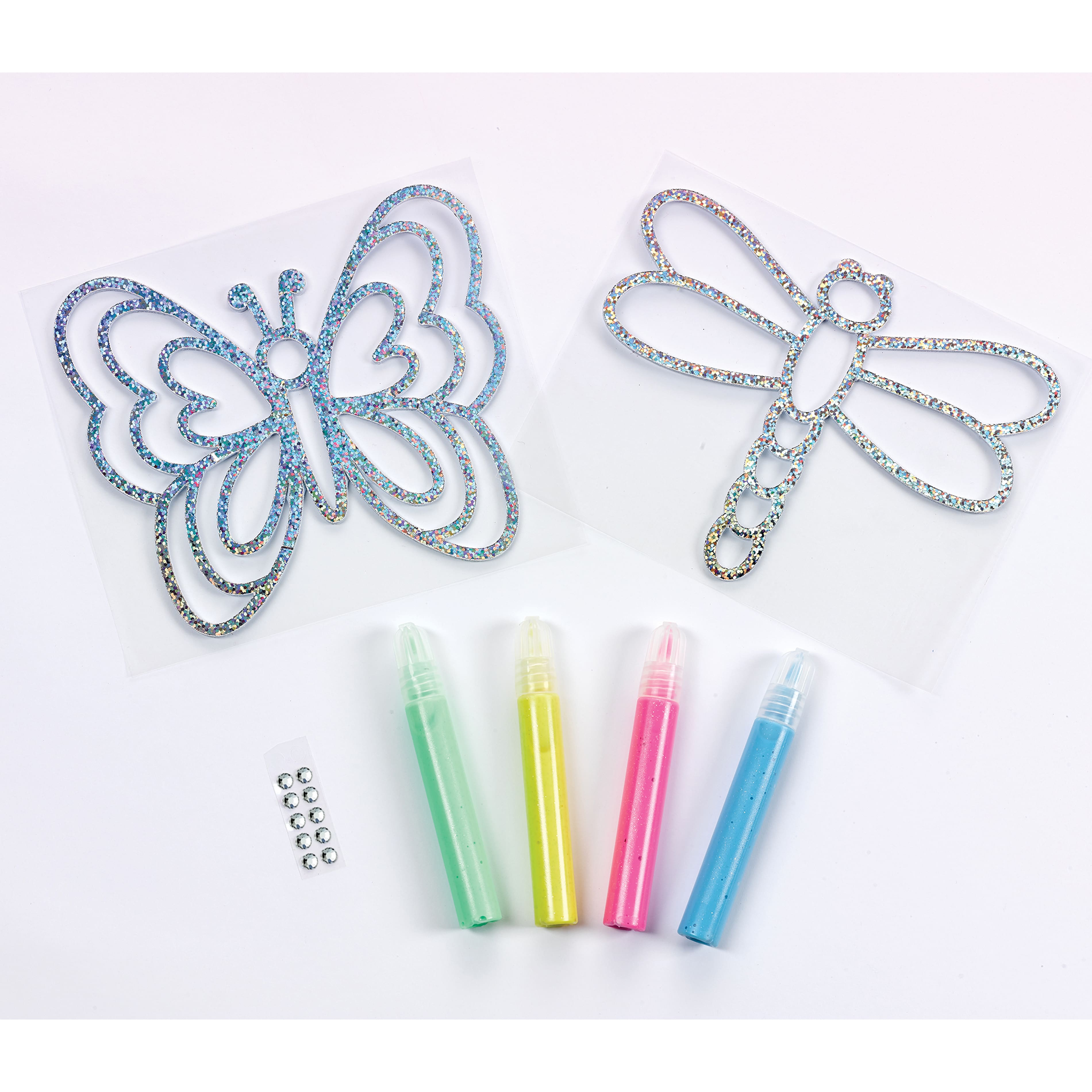 12 Pack: Creativity for Kids&#xAE; Bug Buddies Window Art Craft Kit