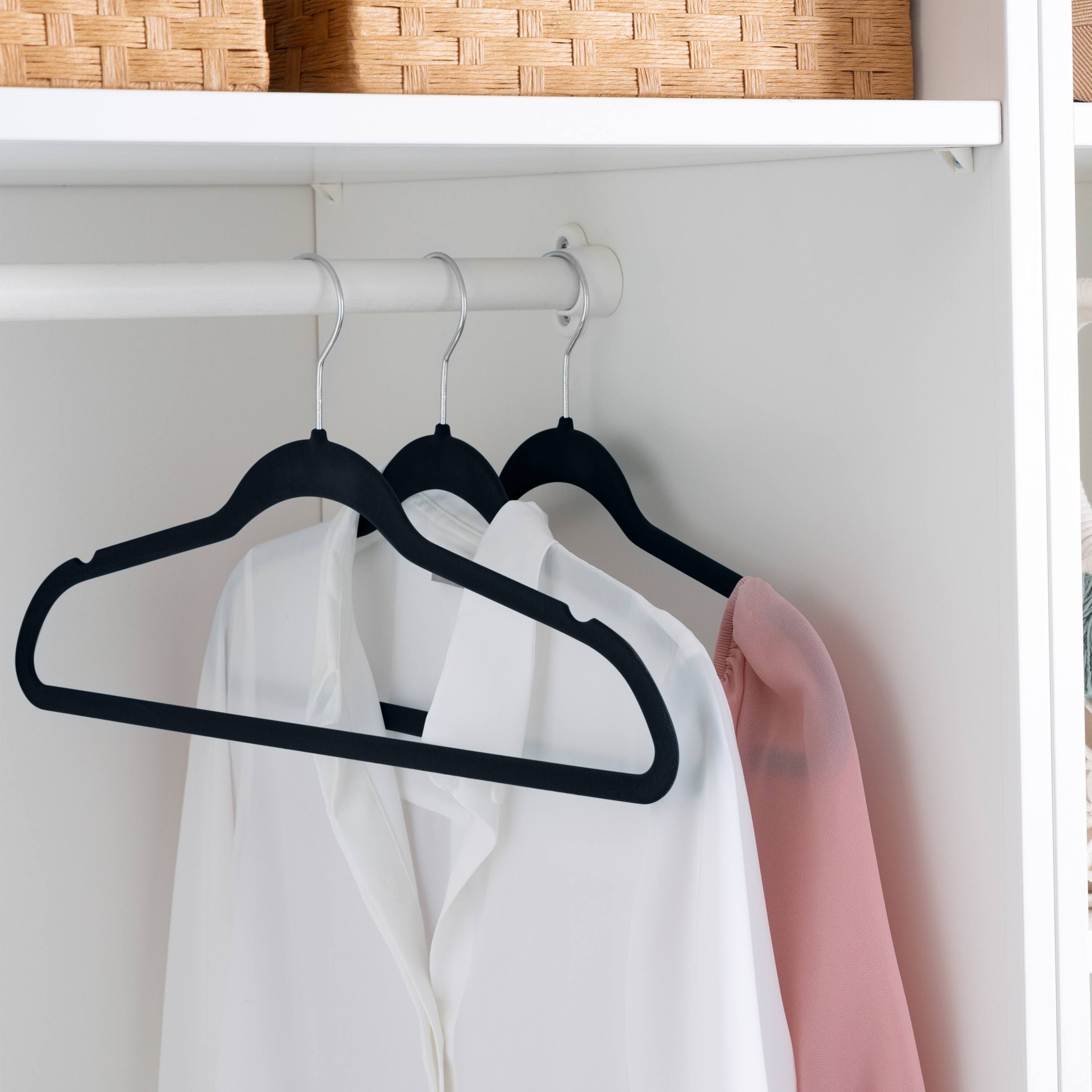 Simplify Slim Velvet Suit Hangers, 25ct.