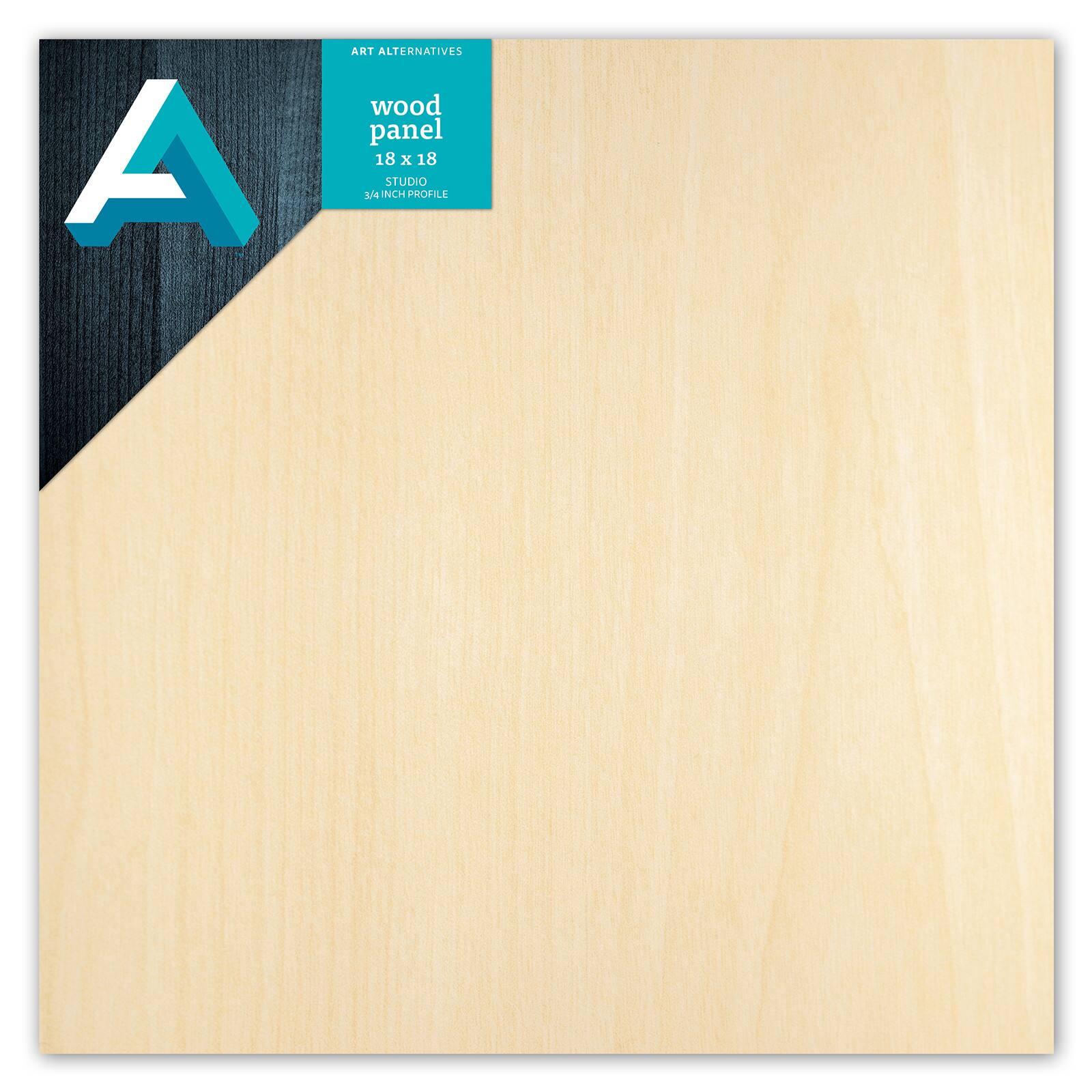 6 Pack: Art Alternatives Classic Studio Wood Panel