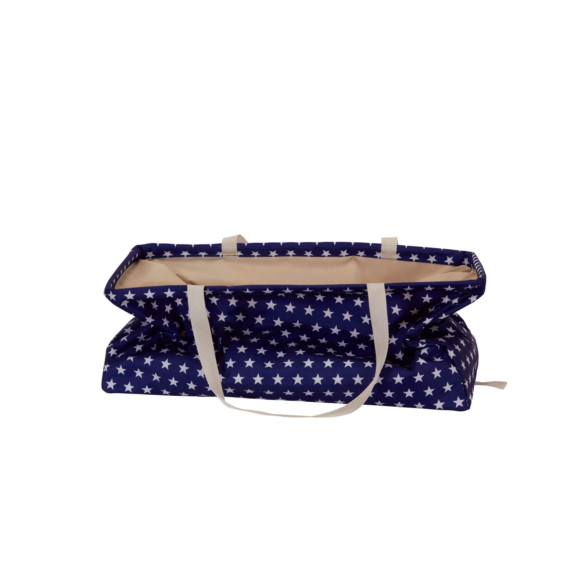 Household Essentials Krush® Blue Stars Canvas Tote