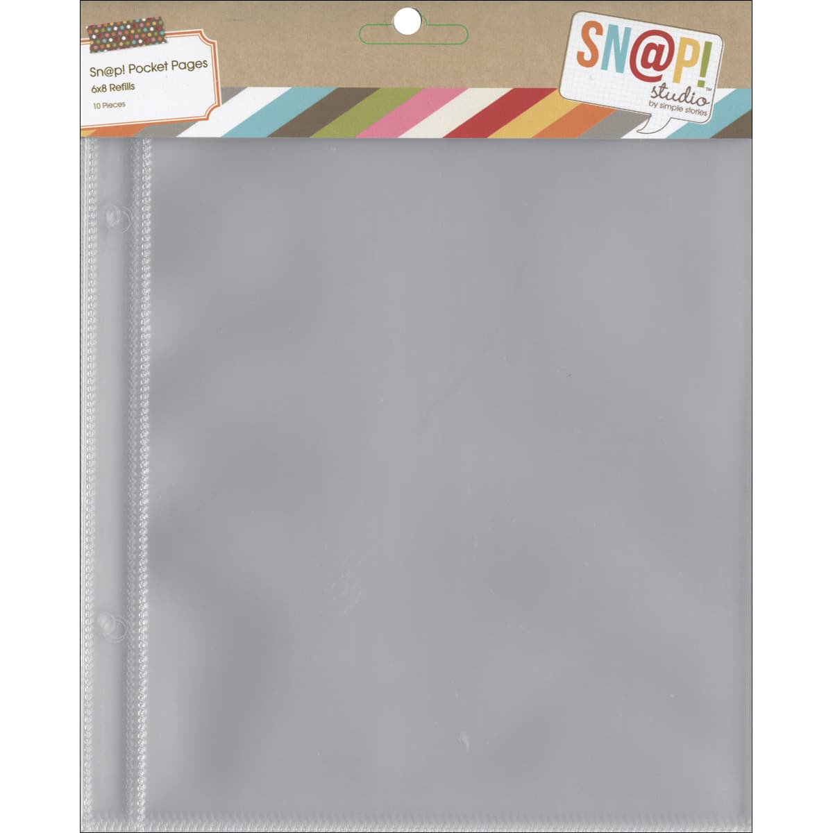 Simple Stories Sn@p!&#x2122; Pocket Pages for 6&#x22; x 8&#x22; Binders, 10ct.