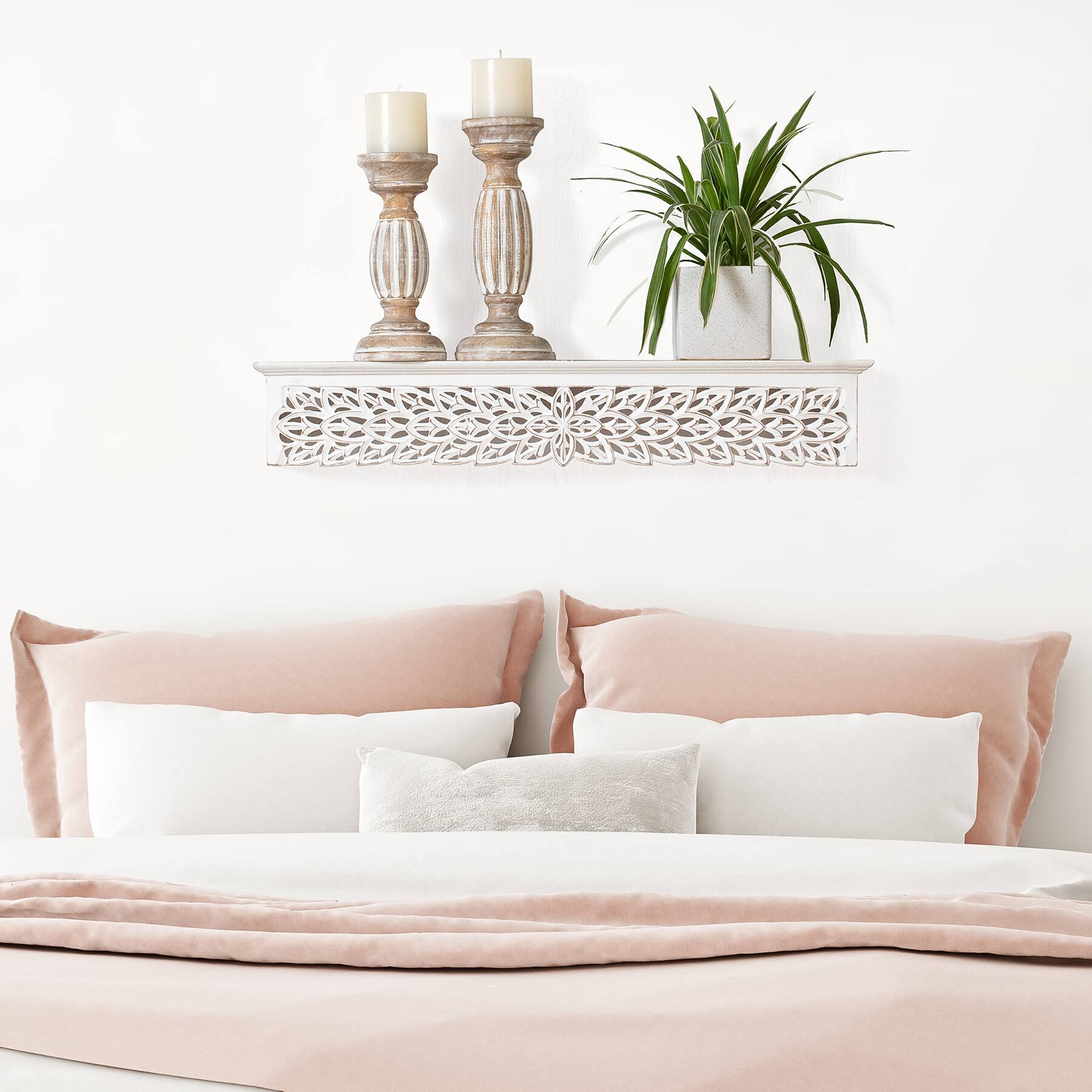 Habitat Gaudin 30" White Decorative Shelf