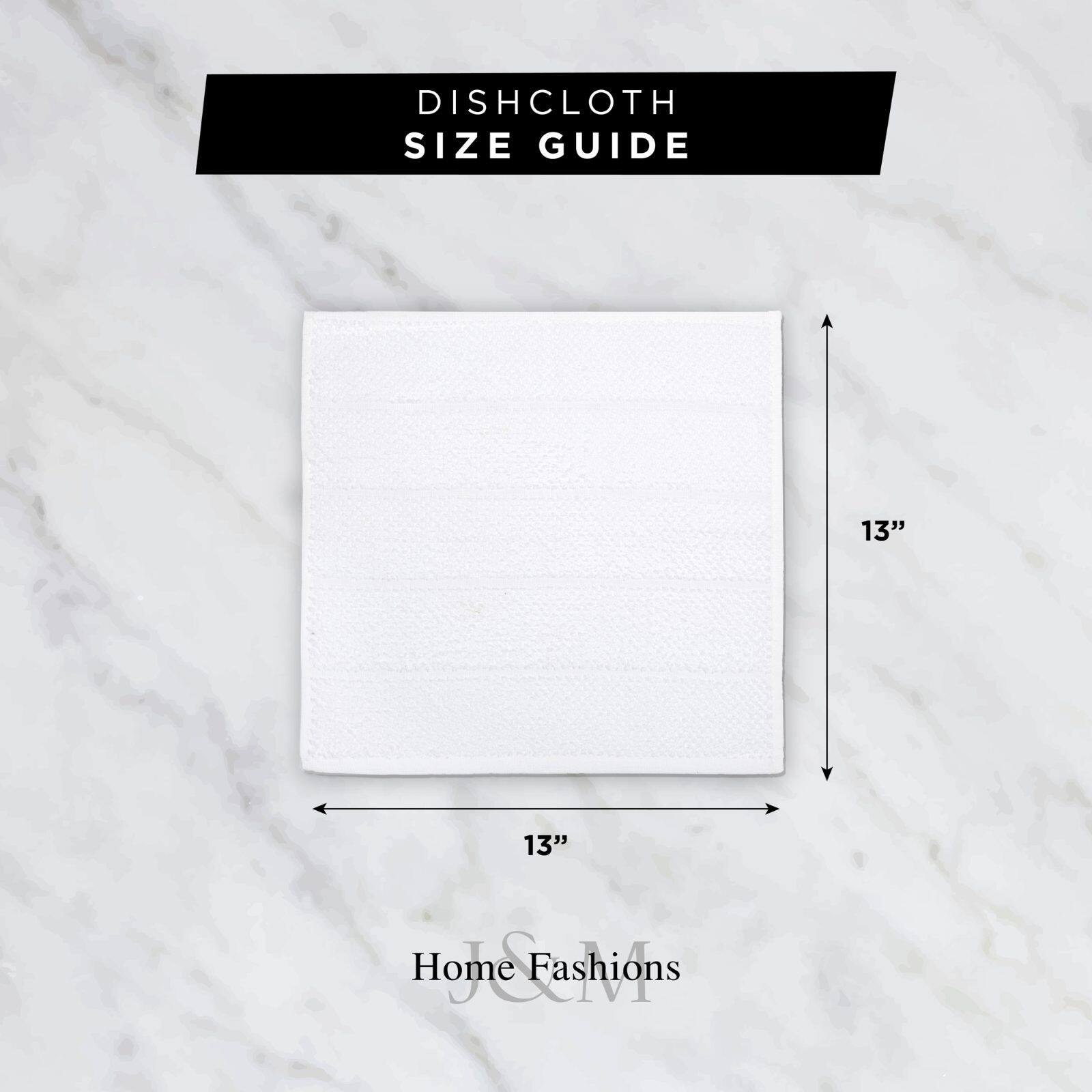 DII® J&M Waffle Weave Dishtowel & Dishcloth Set