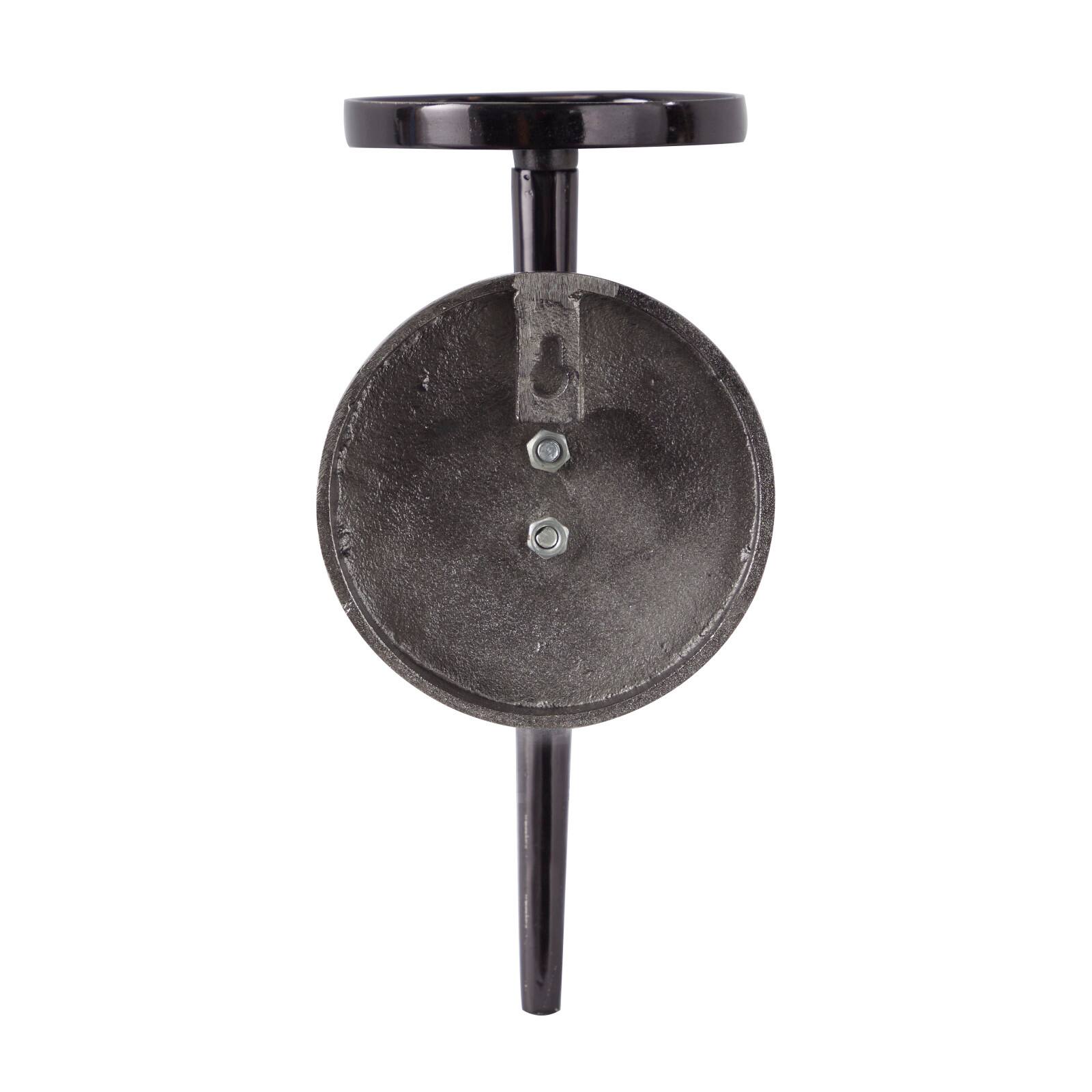 23" Black Modern Wall Sconce