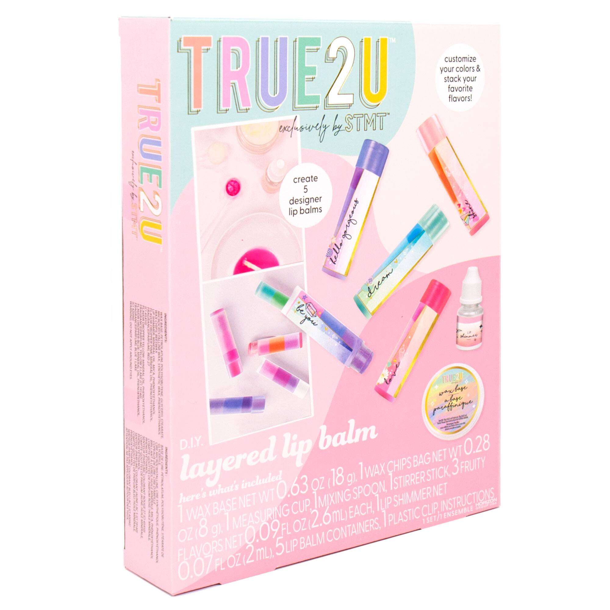 8 Pack STMT™ True2U™ DIY Layered Lip Balm Kit Michaels
