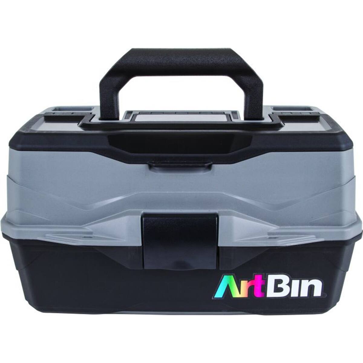 ArtBin® Black & Gray 2Tray Art Supply Storage Box Art Storage Michaels