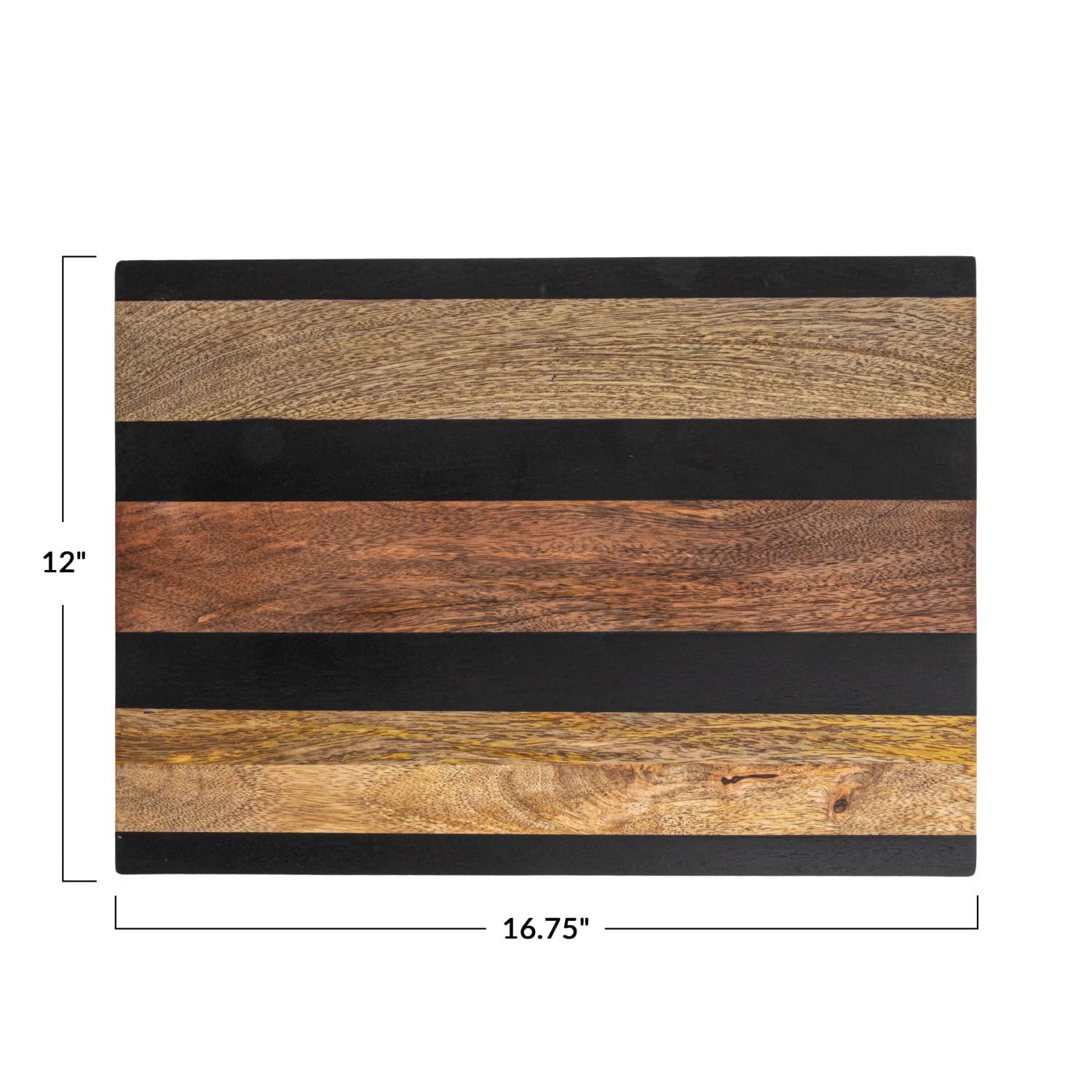 Hello Honey® 17" Rectangular Mango Wood Cheese & Cutting Board