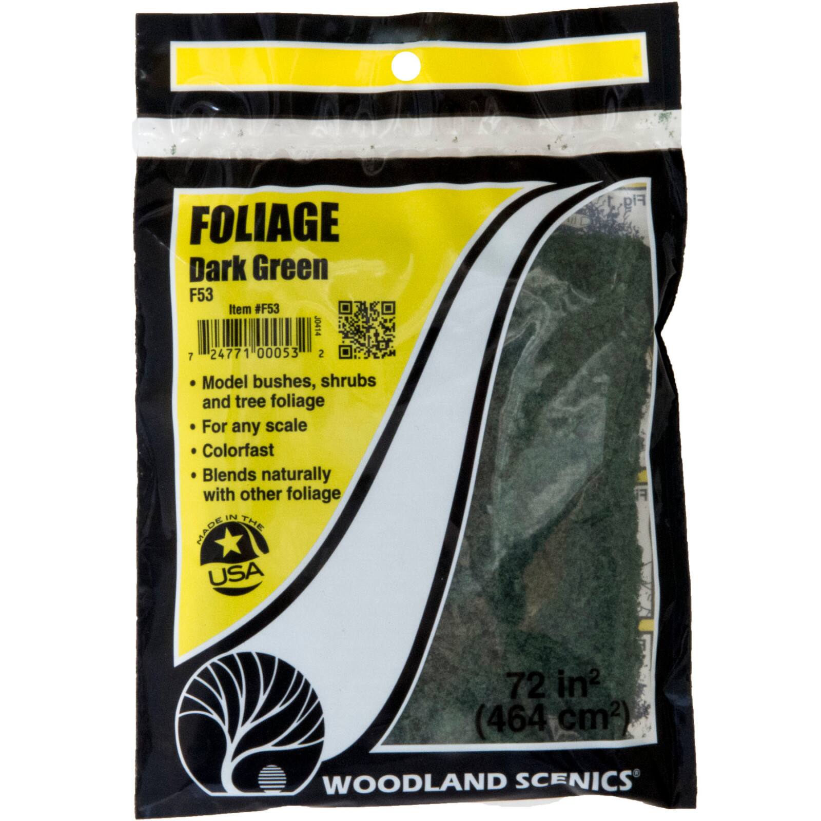 Woodland Scenics&#xAE; Dark Green Foliage
