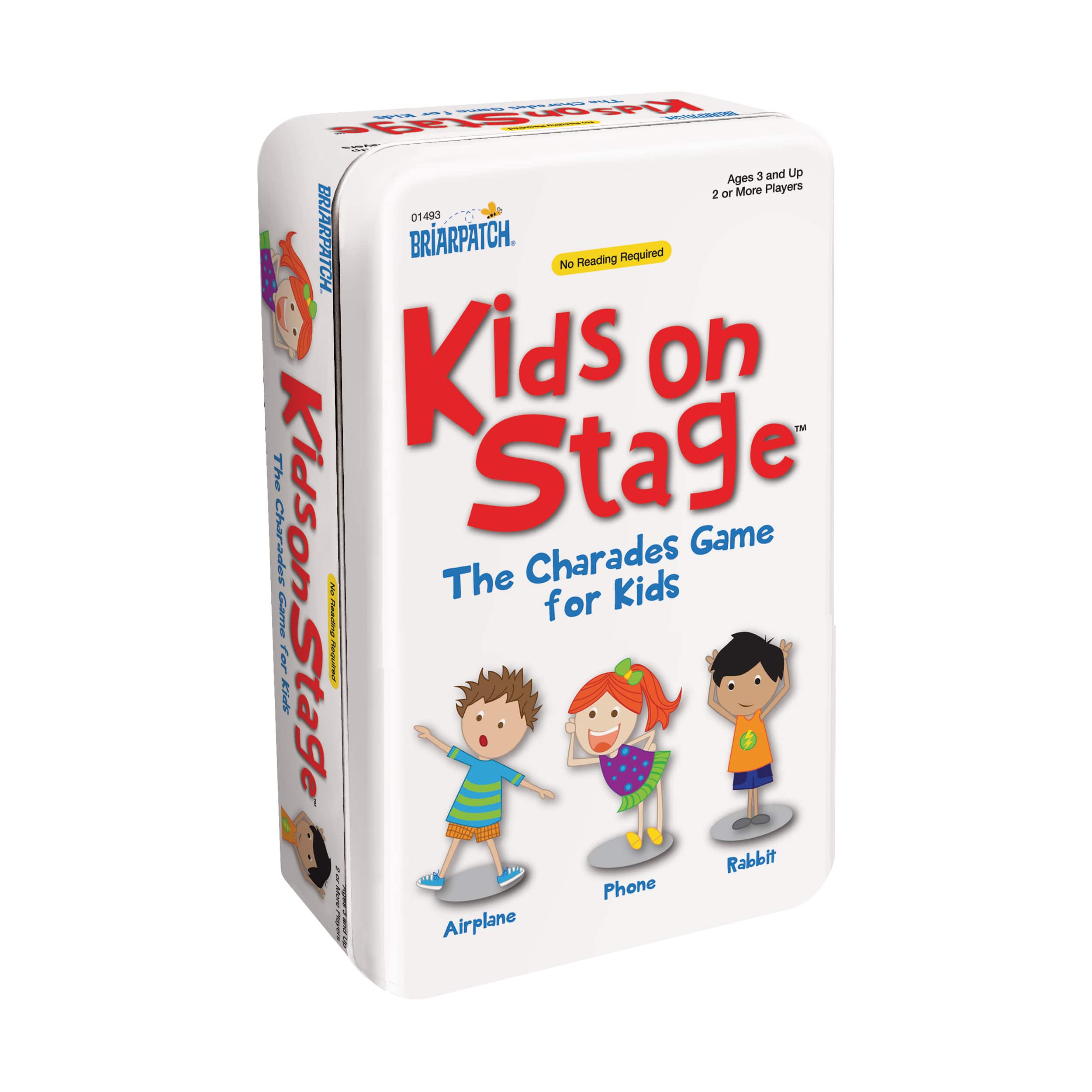 Briarpatch® Kids on Stage™ Charades Game in a Tin