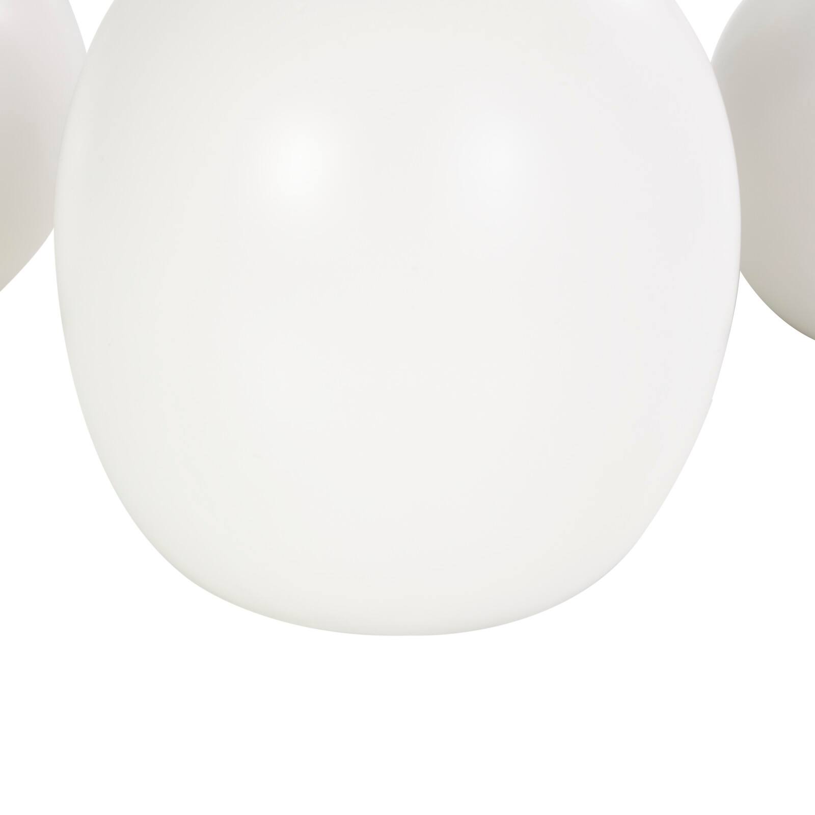 CosmoLiving by Cosmopolitan White Ceramic Round Bud Vase Set with Multiple Openings