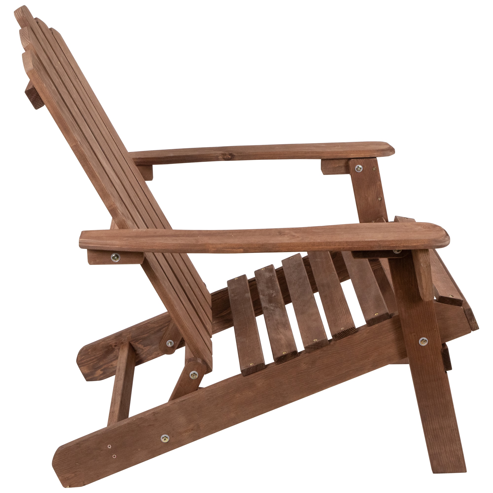 36&#x22; Classic Folding Wooden Adirondack Chair